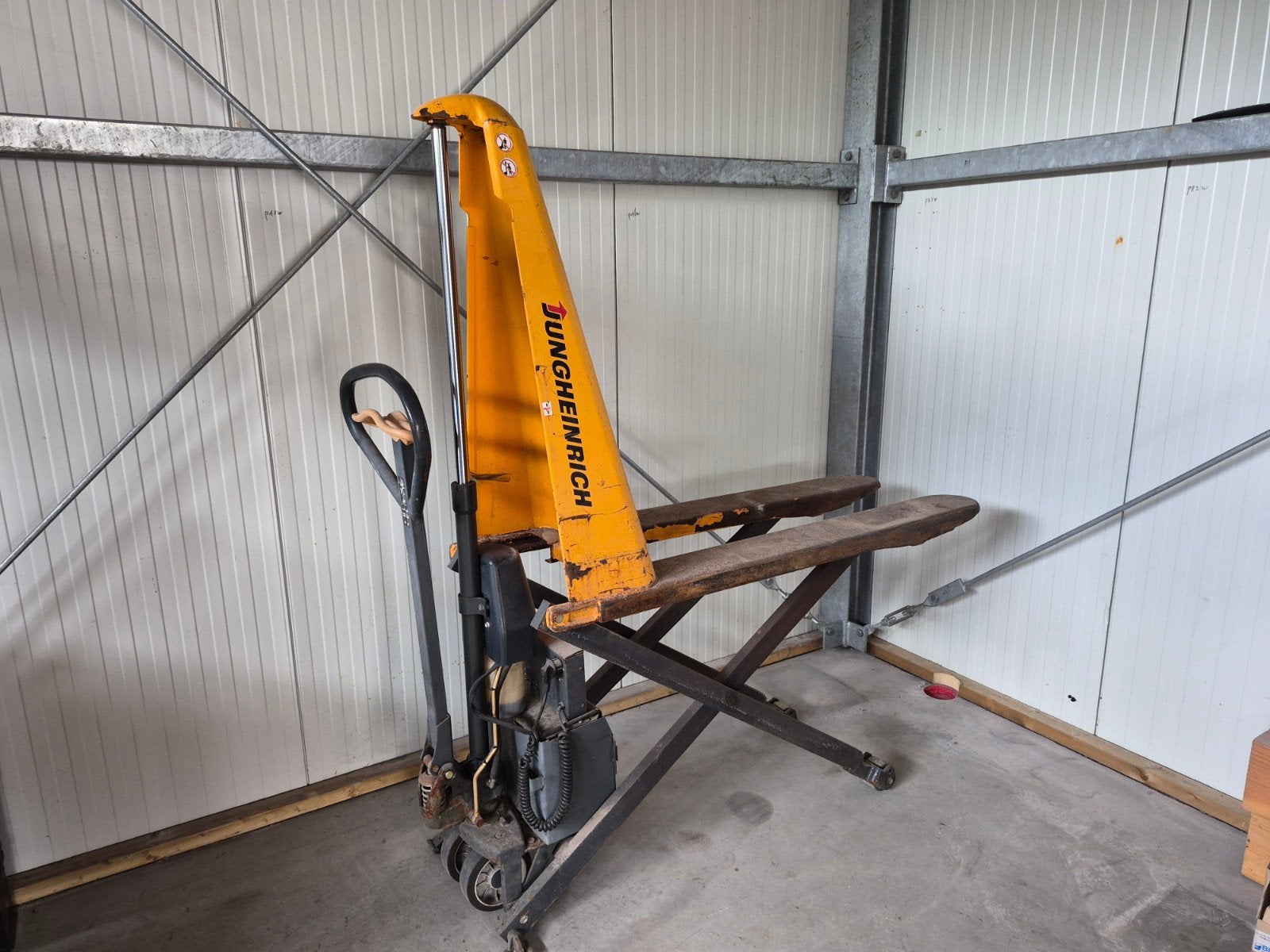 Jungheinrich palletwagen hoogeffer, Doe-het-zelf en Verbouw, Ophalen of Verzenden
