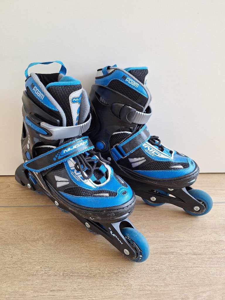 Verstelbare skates / skeelers - Nijdam - maat 38 - 41, Overige merken, Ophalen of Verzenden, Inline skates 4 wielen, Verstelbaar