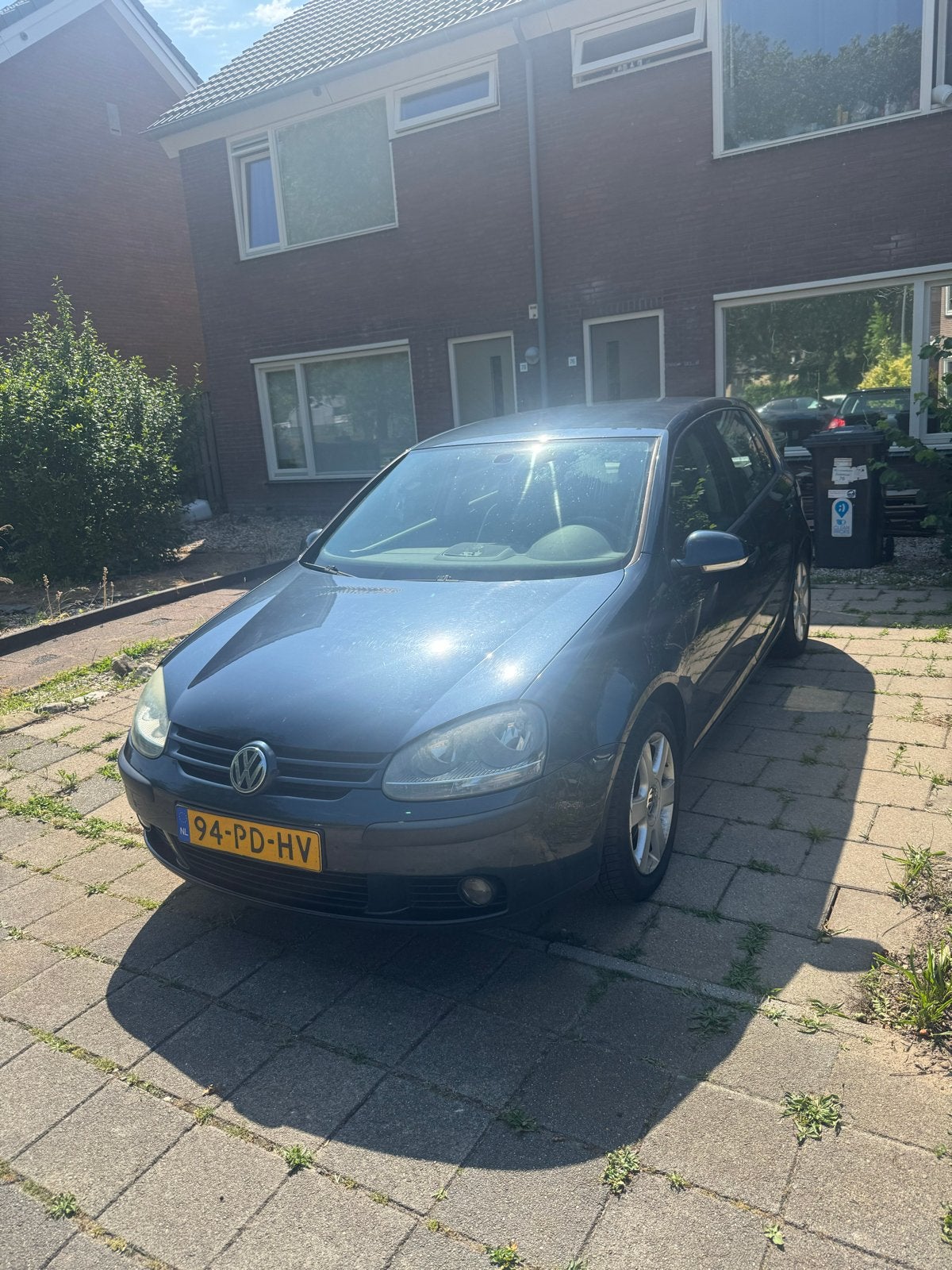 Volkswagen Golf 1.6 16V FSI 85KW 5D 2004 Blauw, Auto's, Voorwielaandrijving, Electronic Stability Program (ESP), 4 cilinders, Blauw