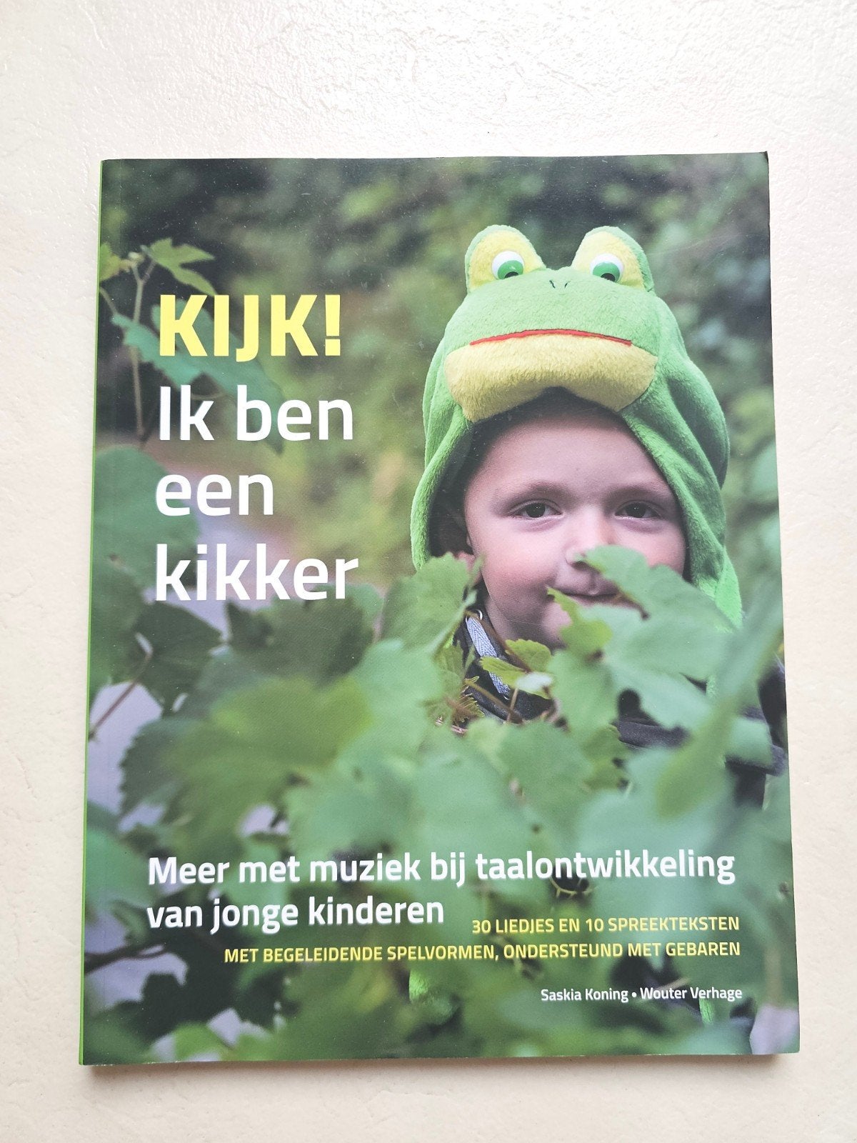 Kijk! Ik ben een kikker Saskia Koning, Ophalen of Verzenden, Zo goed als nieuw