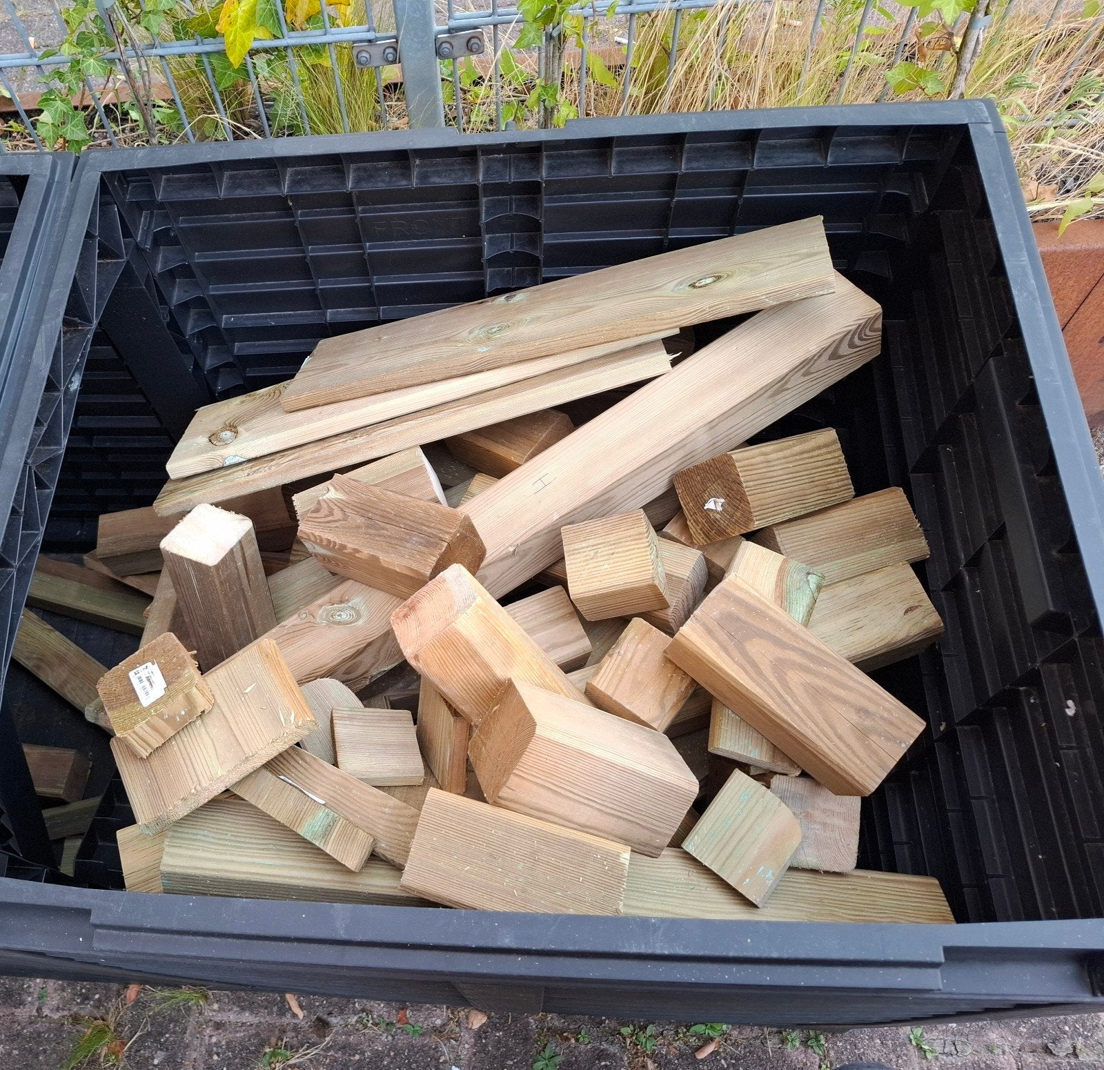 Resthout, Minder dan 3 m³, Ophalen