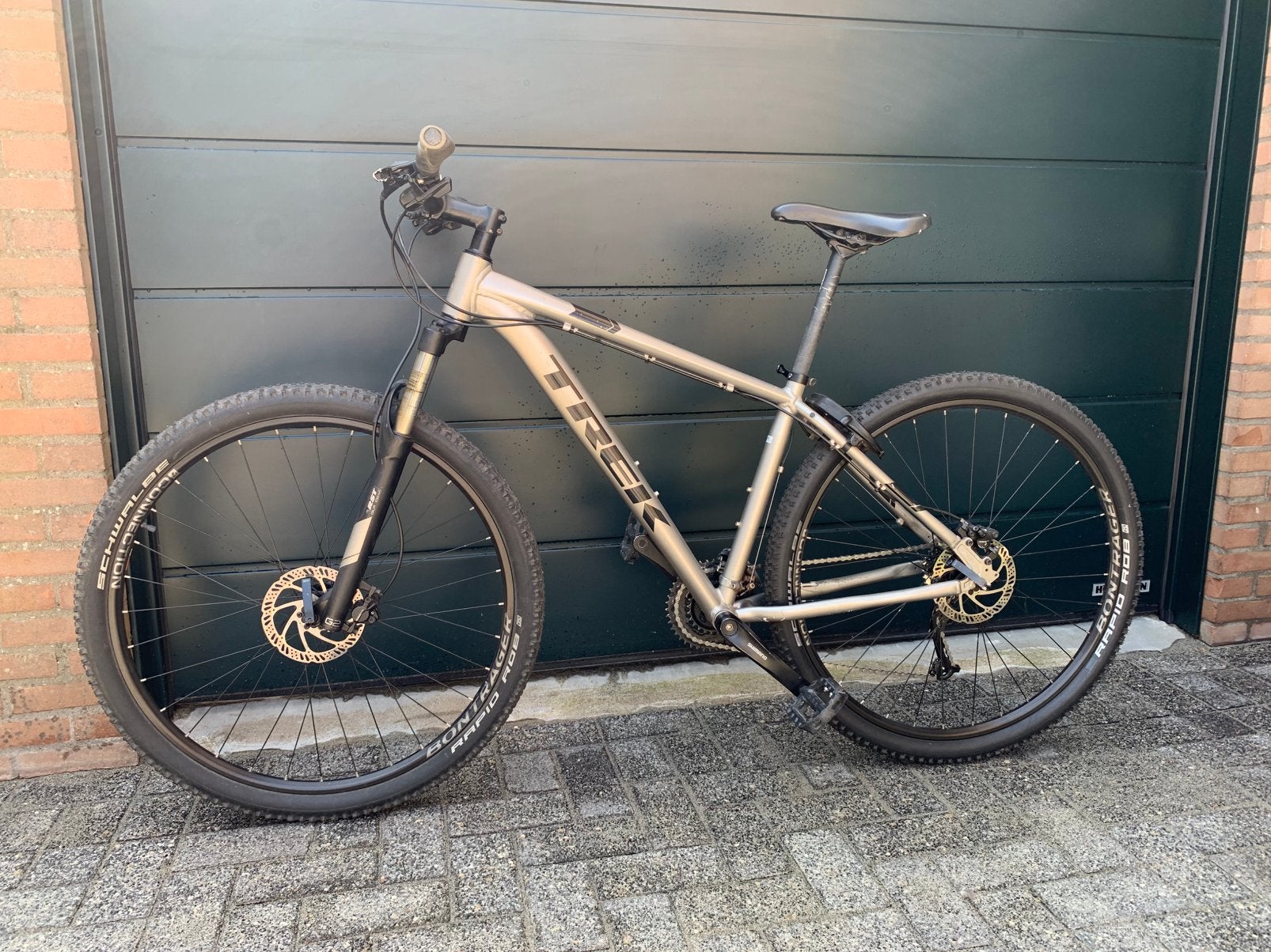 Trek Mountainbike Marlin 5 silver alpha, Ophalen, Gebruikt, Hardtail, Heren