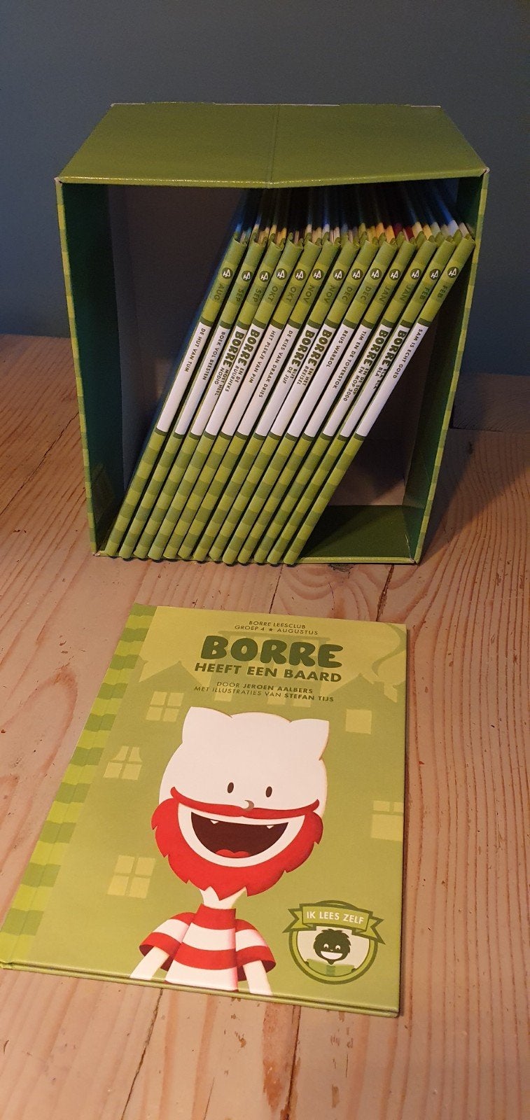 Borre leesboekjes groep 4 voor maar € 1,- per stuk, Ophalen, Zo goed als nieuw