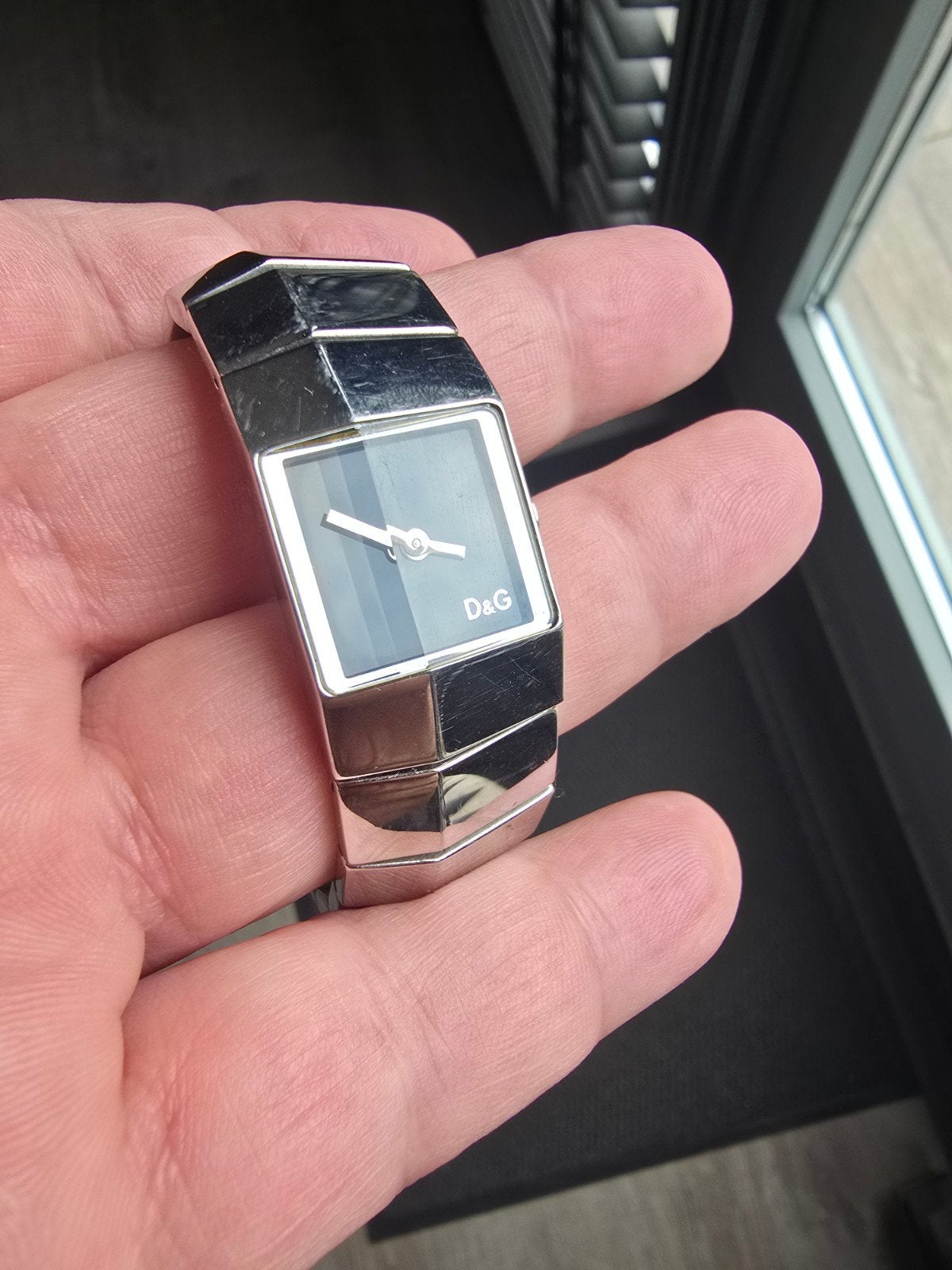 D&G Dolce & Gabbana Dameshorloge - origineel, Sieraden, Tassen en Uiterlijk, Horloges | Dames, Staal, Gebruikt, Staal, Polshorloge