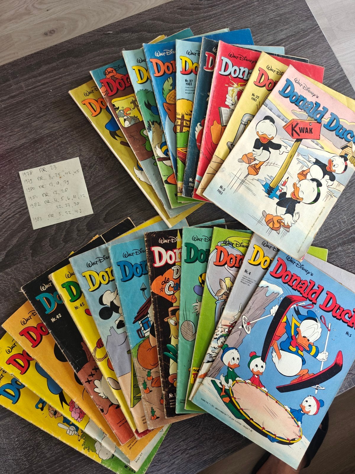 Donald Duck stripboeken - Jaren '70 en '80 collectie, Boeken, Stripboeken, Gelezen, Meerdere stripboeken, Ophalen of Verzenden