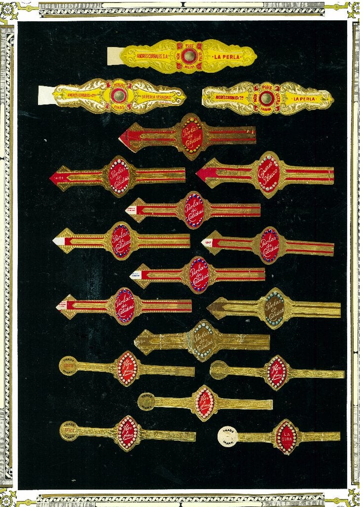 18 bagues bijou, Ophalen of Verzenden, Sigarenbandjes
