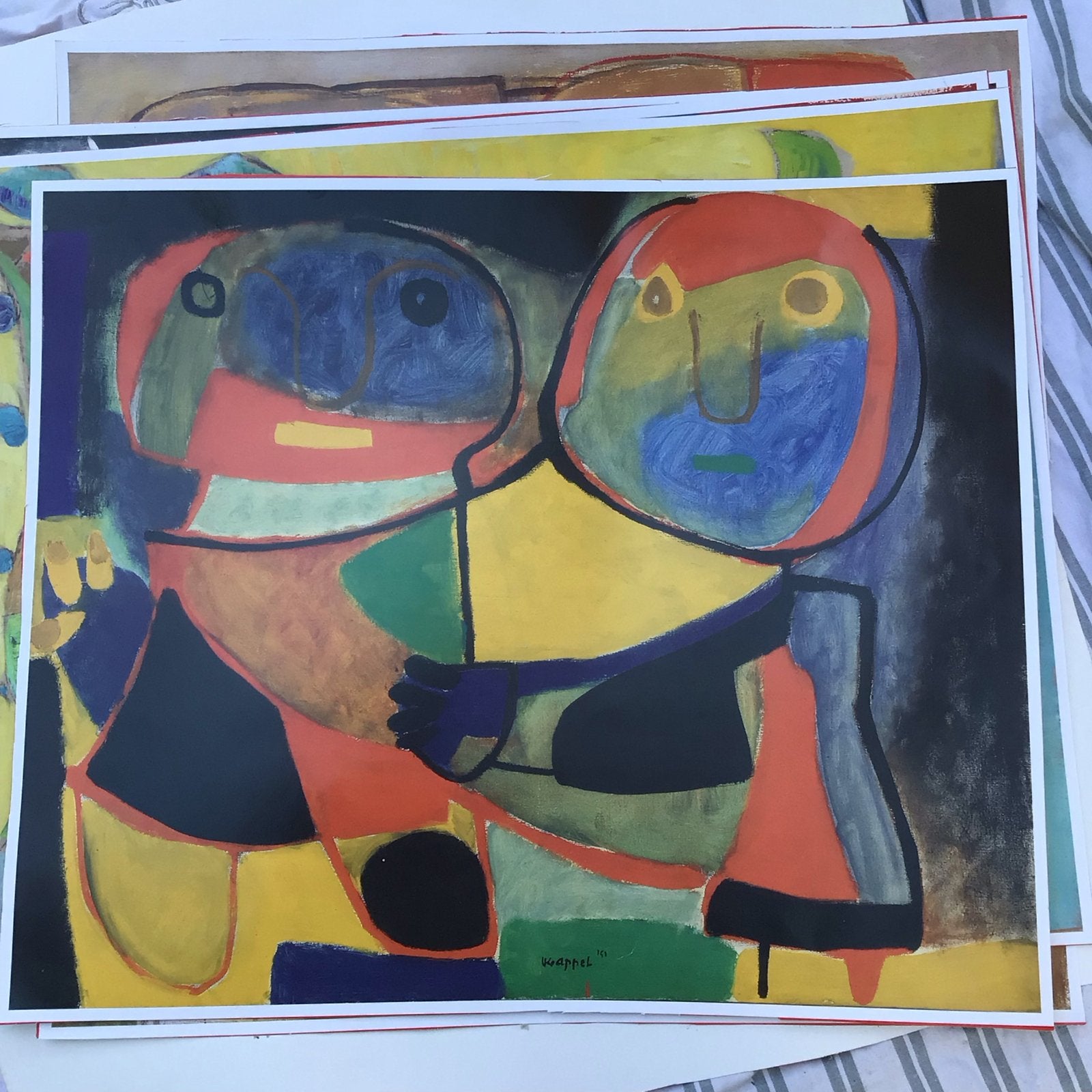 Cobra kunst posters - Karel Appel, Corneille, Constan ophale, Ophalen of Verzenden
