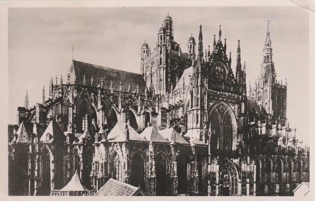 DEN BOSCH St. Jan Kerk, Verzamelen, Verzenden, 1940 tot 1960, Ongelopen, Noord-Brabant