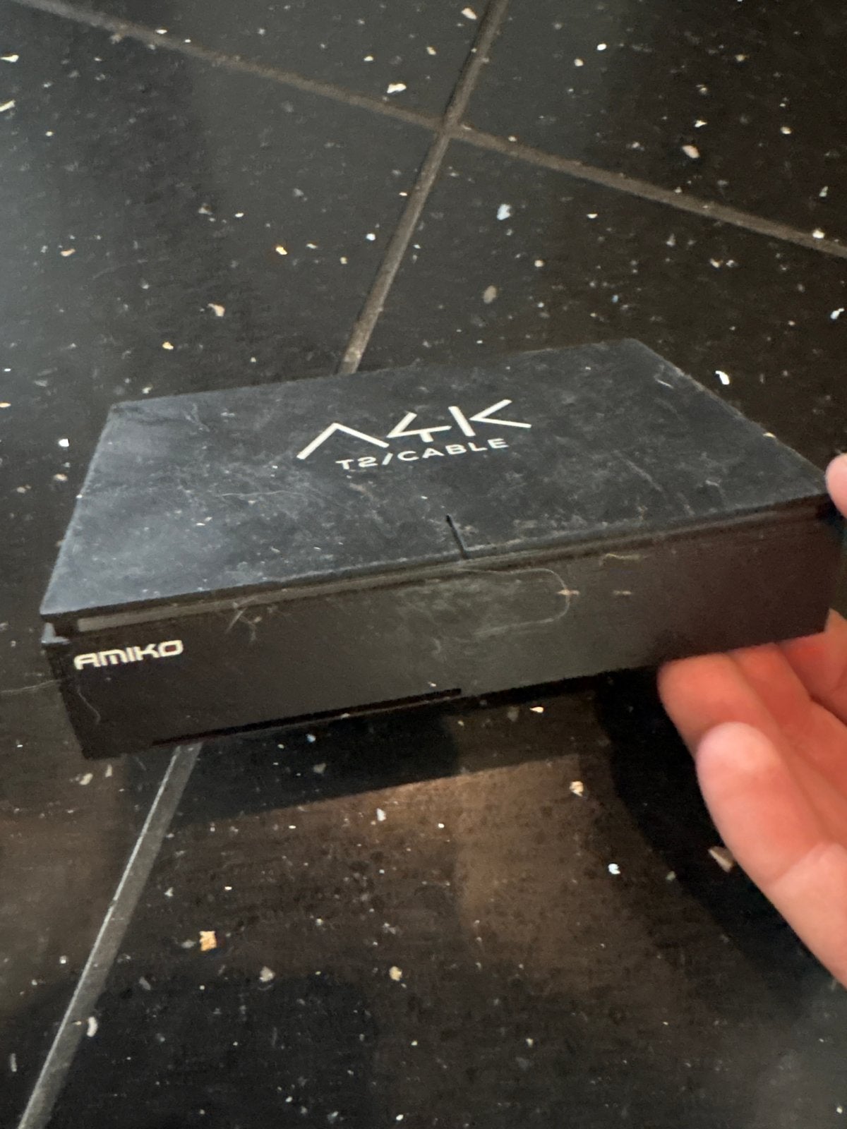 Amiko A4K T2/CABLE Decoder - Gebruikt, Ophalen of Verzenden, Gebruikt, Decoder