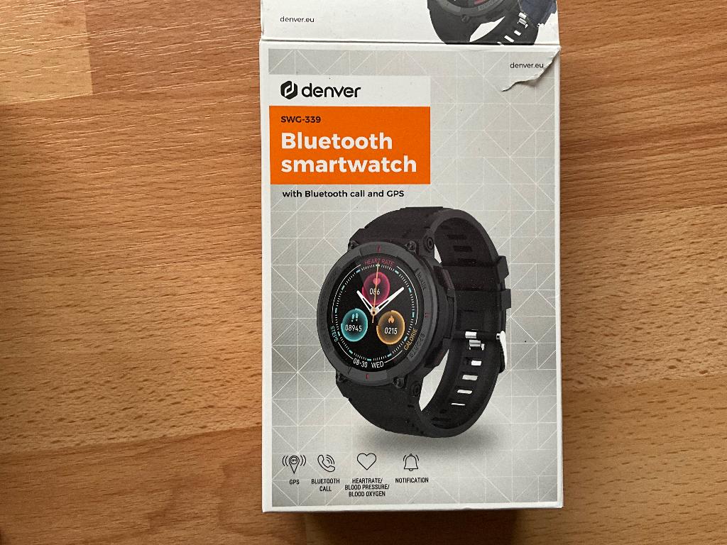 denver smartwatch swc 339, Zwart, Nieuw, Ophalen of Verzenden, GPS