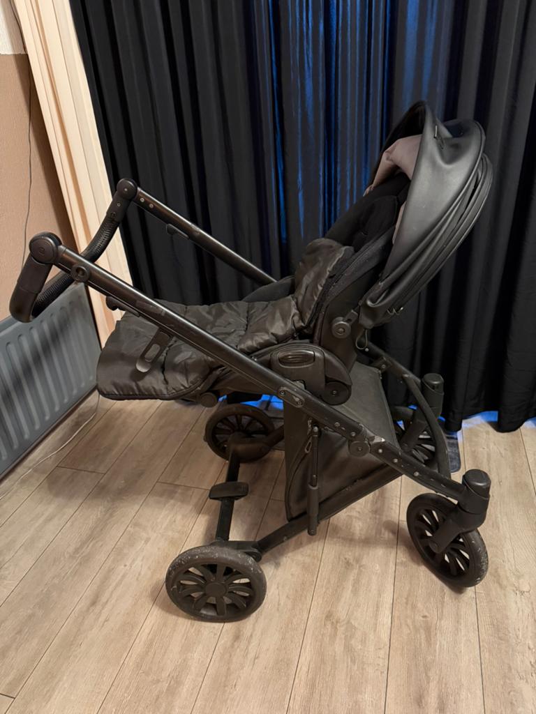 Anex kinderwagen met accessoires, Kinderen en Baby's, Buggy's, Gebruikt, Overige merken, Regenhoes, Verstelbare rugleuning, Voetenzak