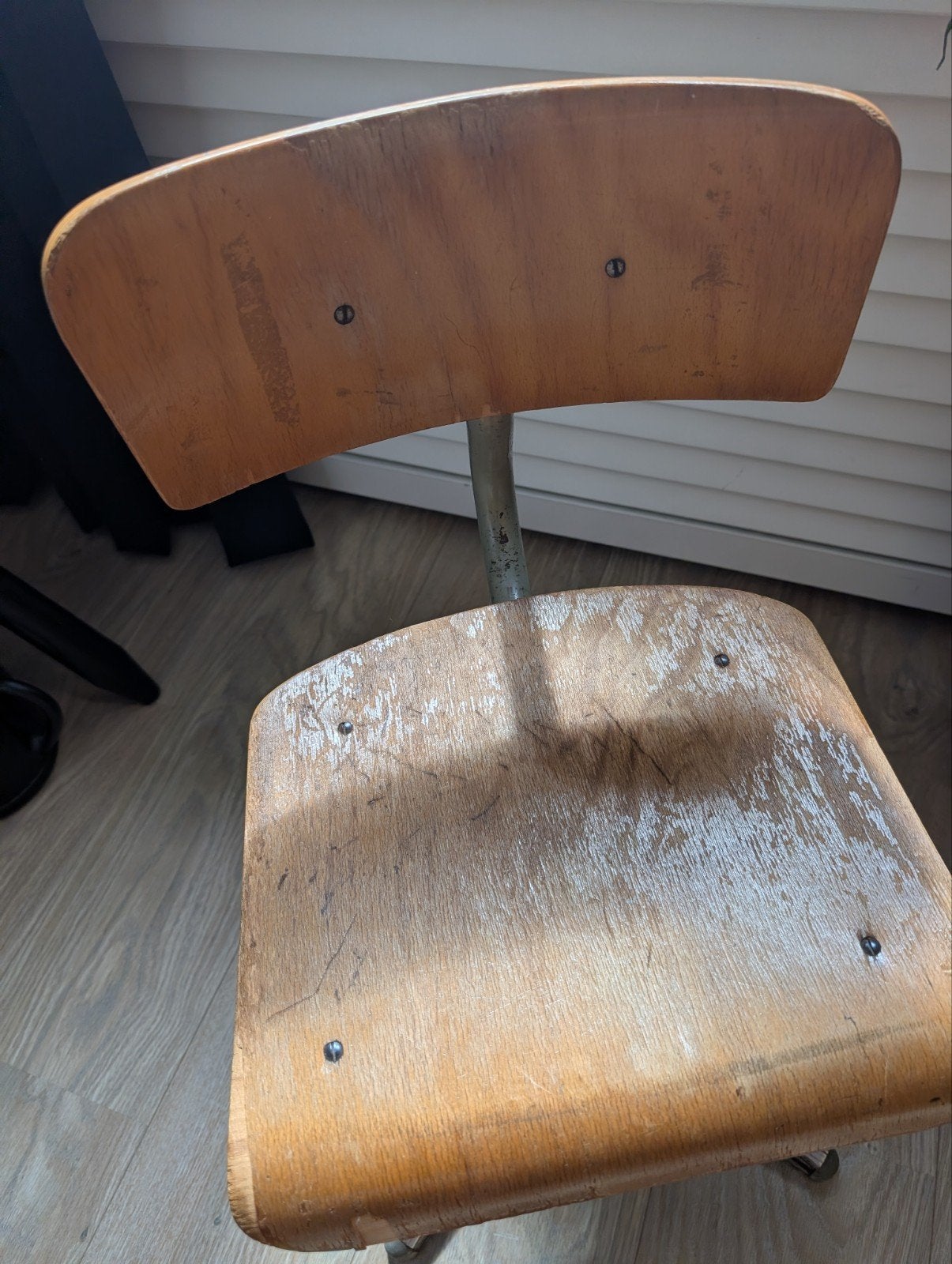 Vintage schoolstoel - Marko - met karakter, Ophalen, Gebruikt, Stoel(en)