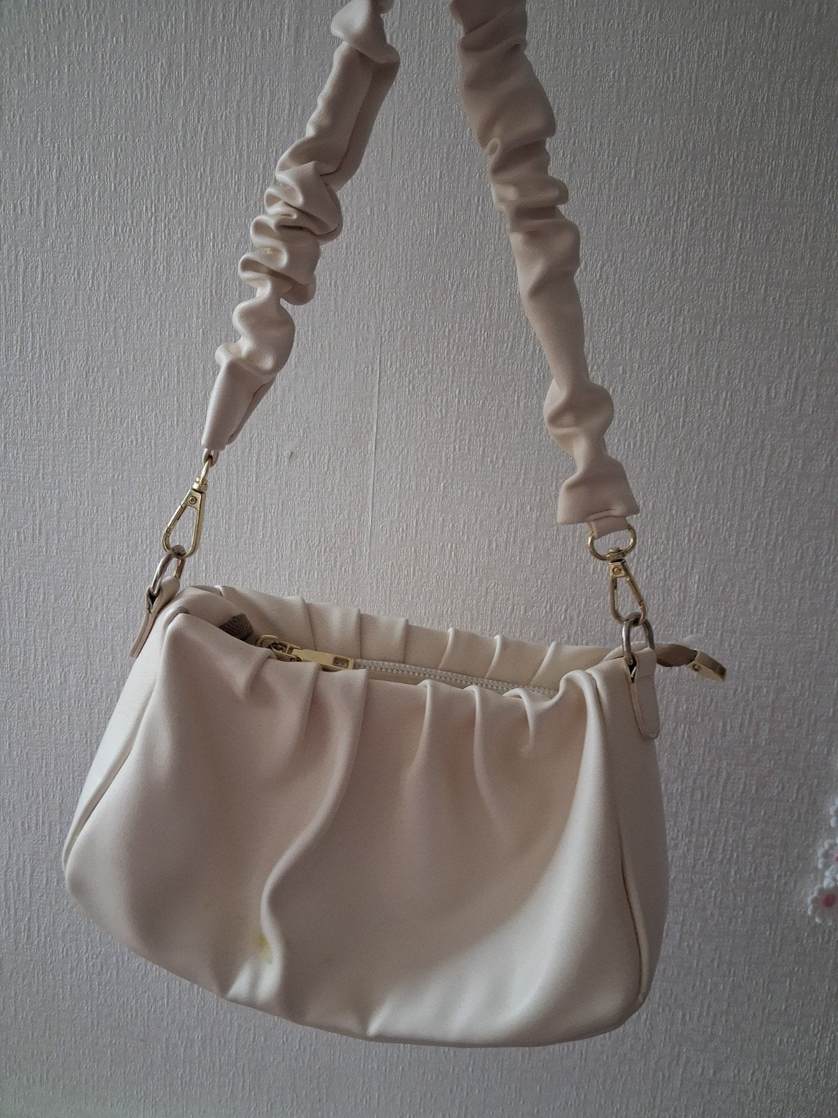 Witte tas, Ophalen of Verzenden, Gebruikt, Wit, Handtas