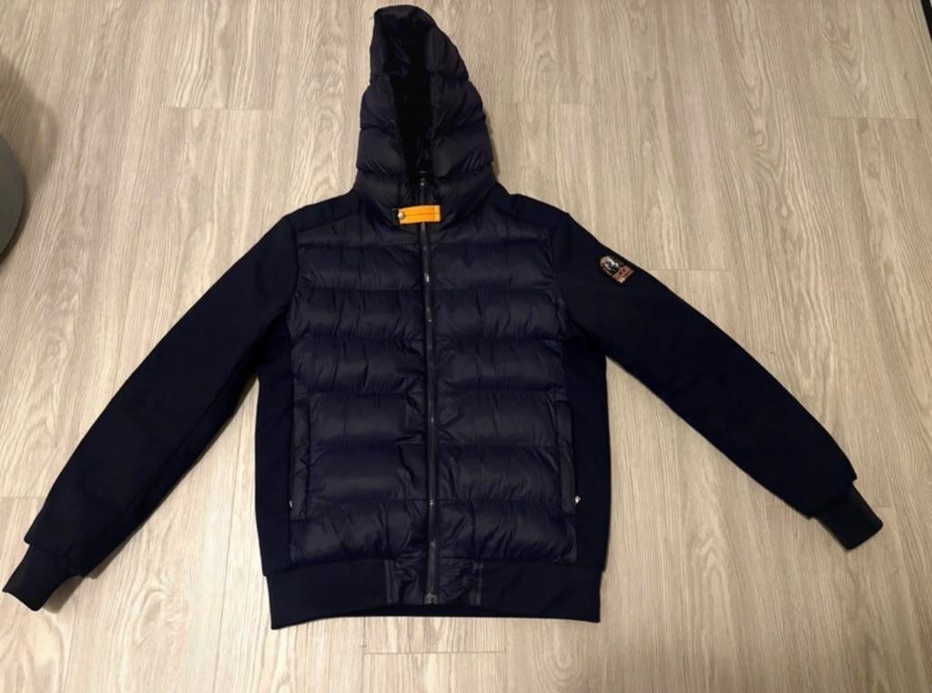 Parajumpers jas - Donkerblauw - Heren, Ophalen of Verzenden, Zo goed als nieuw, Maat 52/54 (L), Blauw