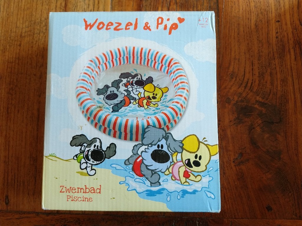 KInderbadje Woezel&Pip met pomp.Z.g.a.n.Opblaasbaar., Kinderen en Baby's, Badjes en Verzorging, Overige merken, Ophalen of Verzenden