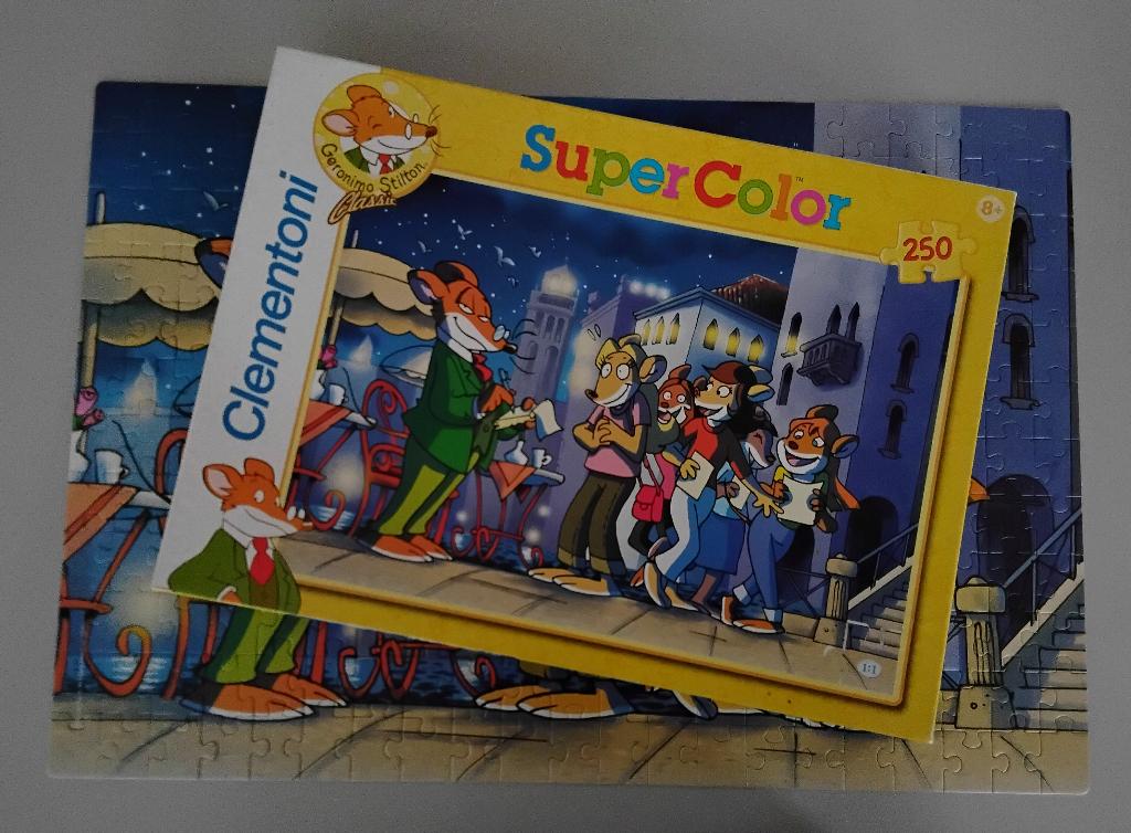 Geronimo Stilton legpuzzel - puzzel - Clementoni Supercolor, Kinderen en Baby's, Speelgoed | Kinderpuzzels, Ophalen of Verzenden