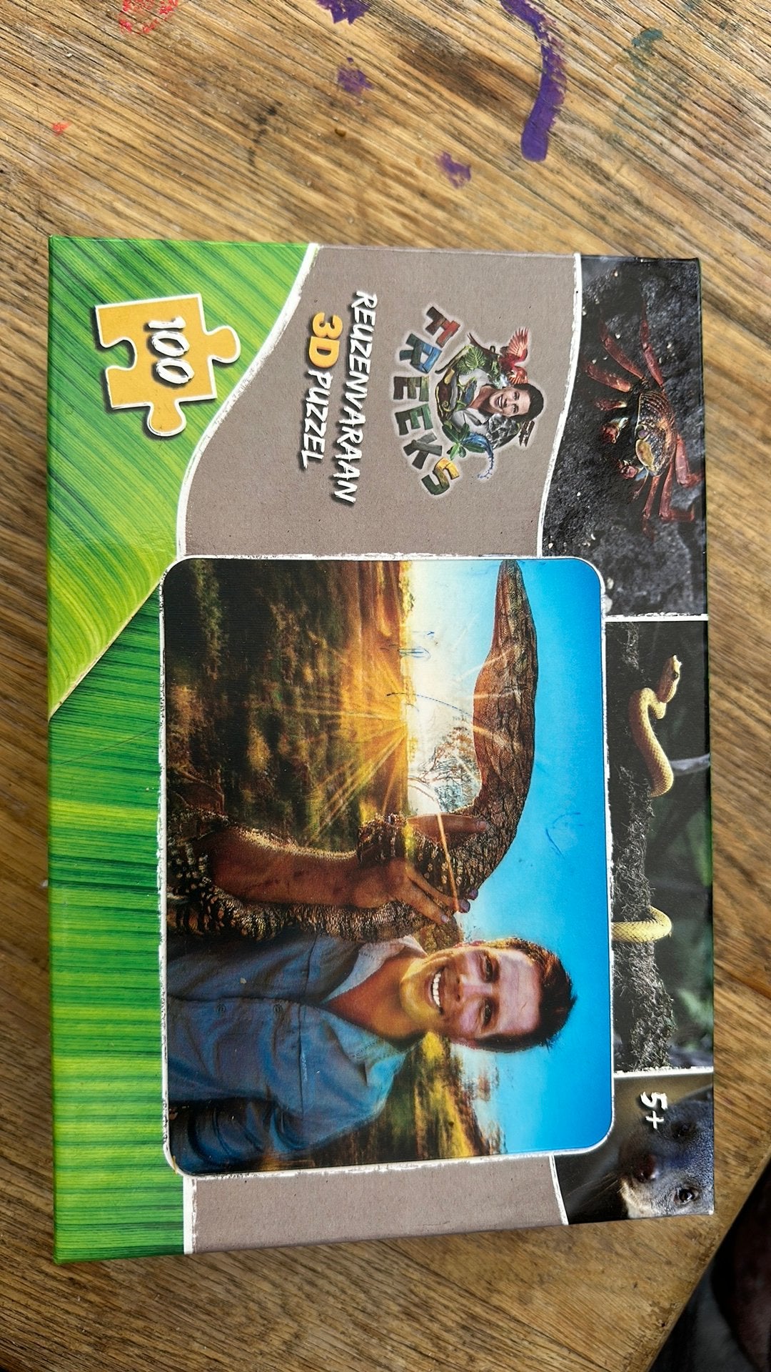 Freek Vonk 3D puzzel, Ophalen of Verzenden, Meer dan 50 stukjes, Zo goed als nieuw, 6 jaar of ouder