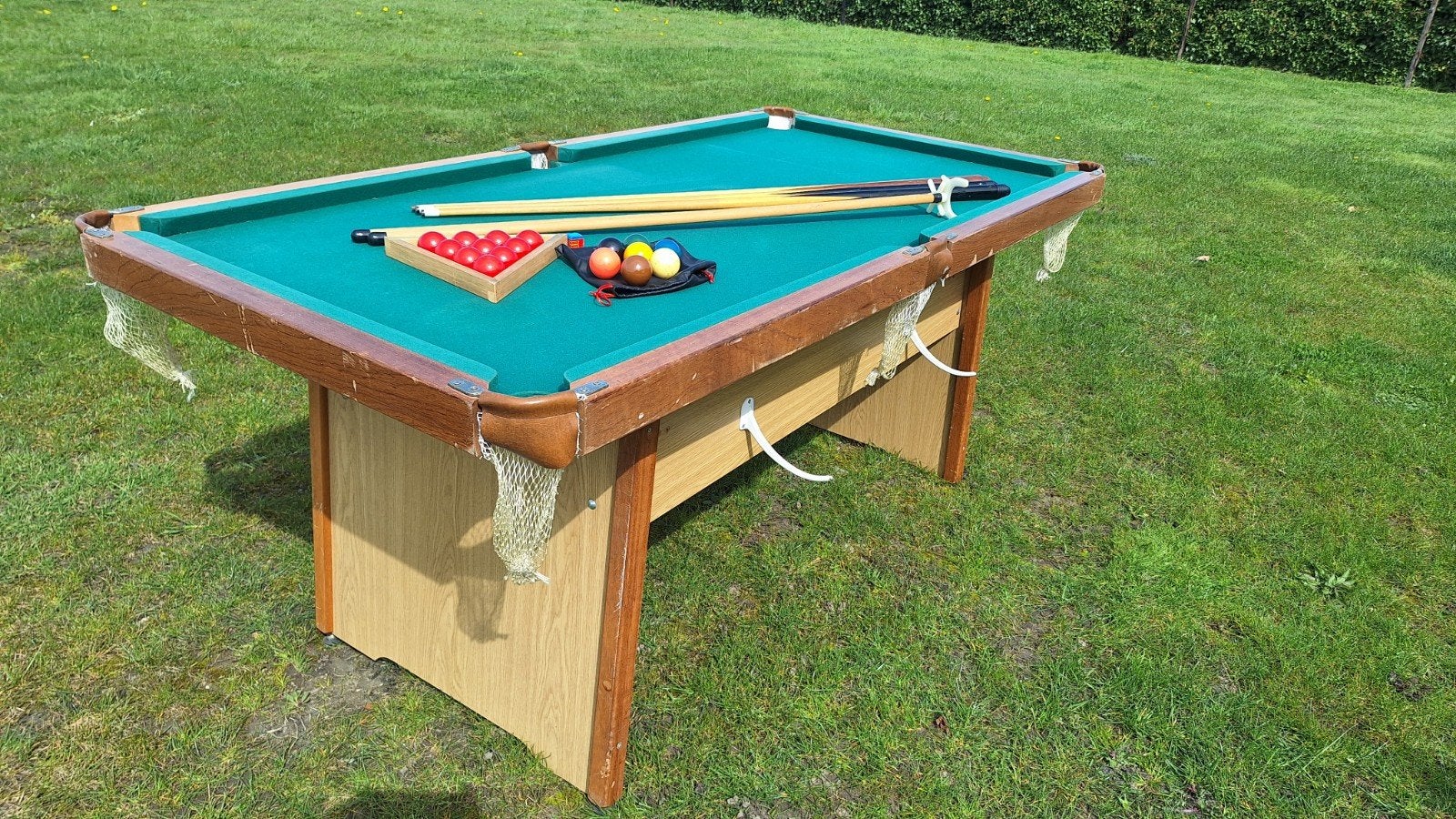 snookertafel, Ophalen, Gebruikt, Snookertafel