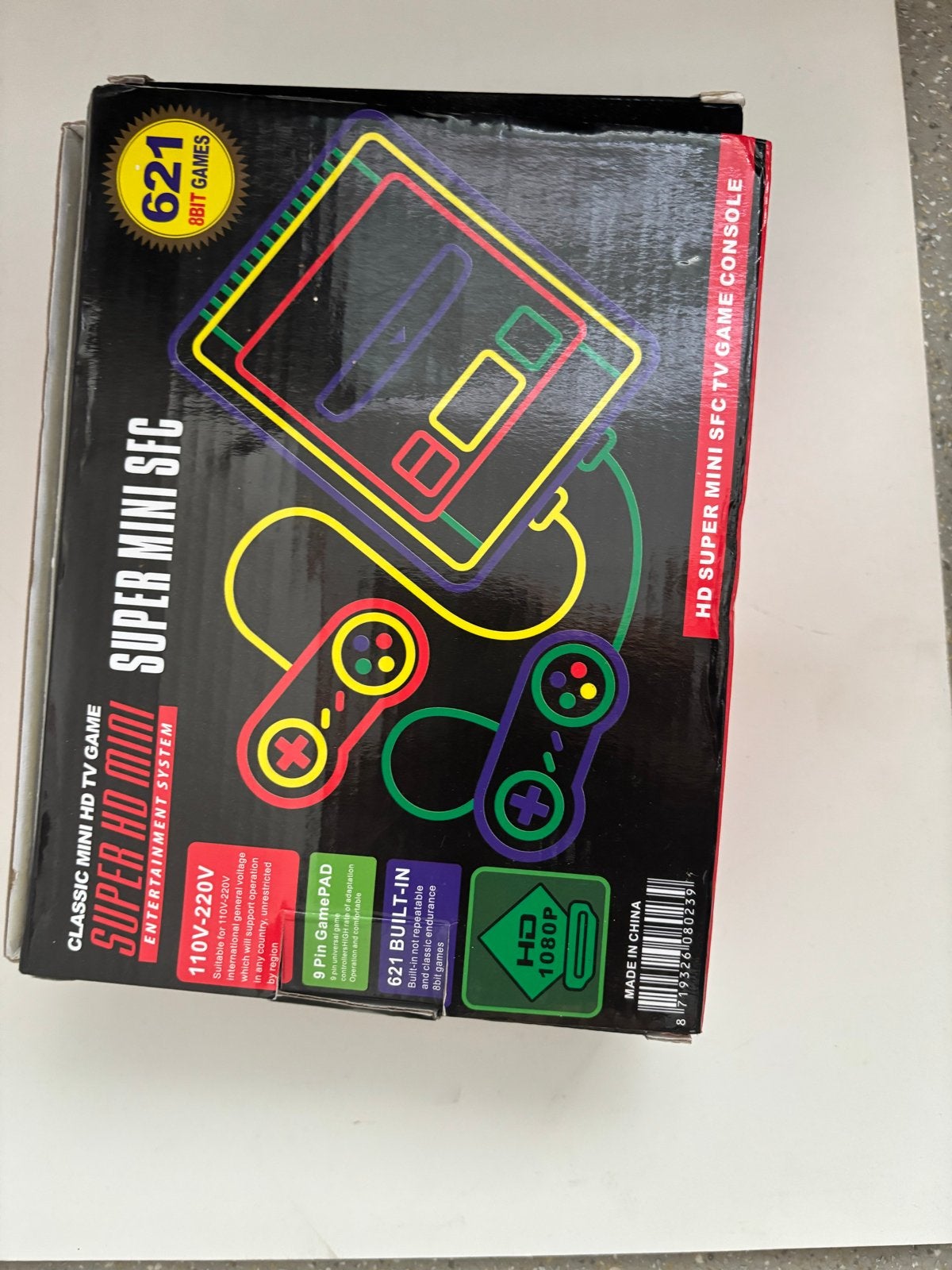 Super Mini SFC HD TV Game Console met 621 ingebouwde games, Ophalen of Verzenden, Overige merken, Zo goed als nieuw
