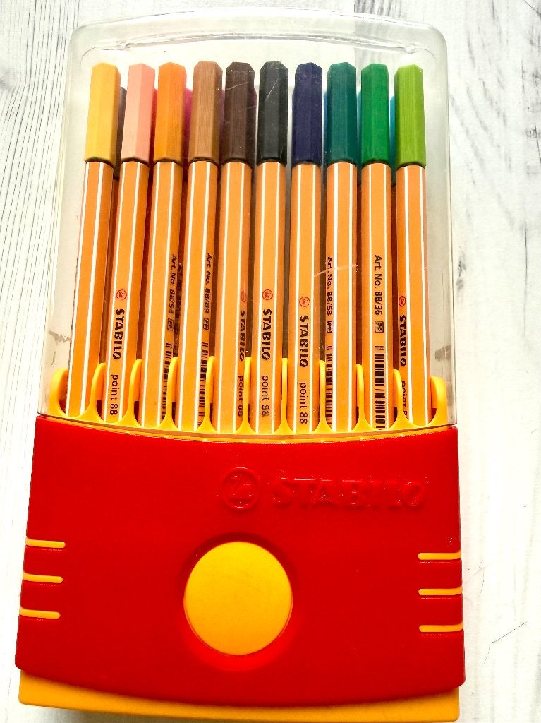 Stabilo fineliners, Ophalen of Verzenden, Zo goed als nieuw, Overige typen