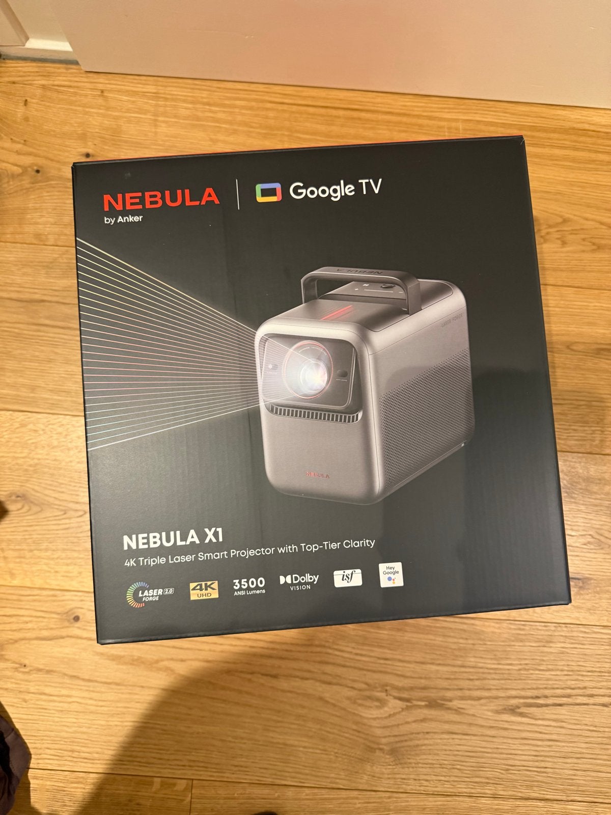 Nebula X1 4K Triple Laser Projector met Dolby Audio, Ophalen of Verzenden, Nieuw, Overige technologieën, Ultra HD (4K)
