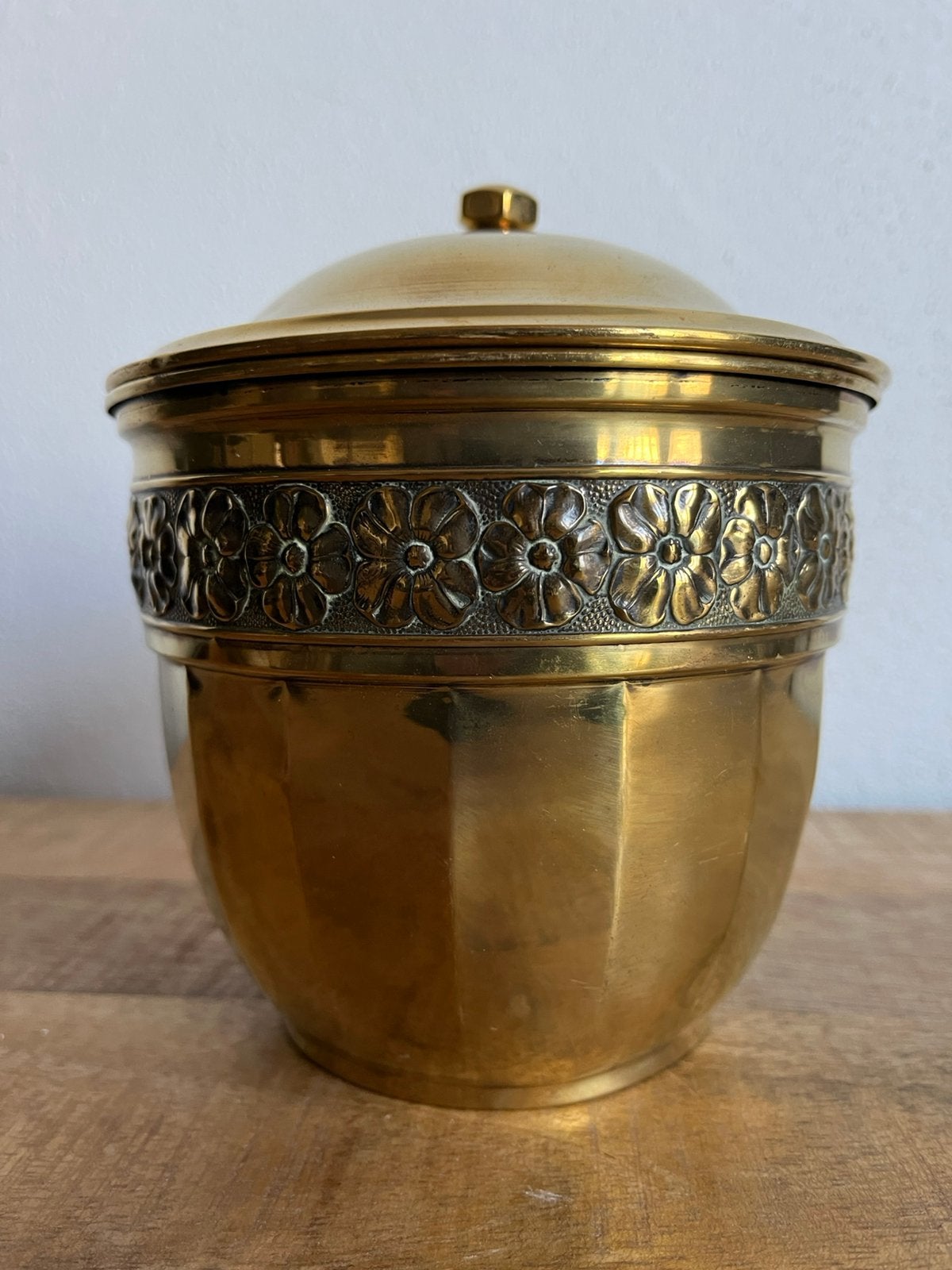 Koperen messing tabakspot, Ophalen of Verzenden