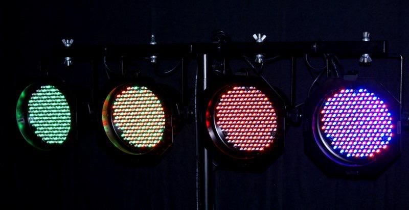 Led Par set met Daslight controller, Muziek en Instrumenten, Licht en Laser, Ophalen, Zo goed als nieuw, Licht
