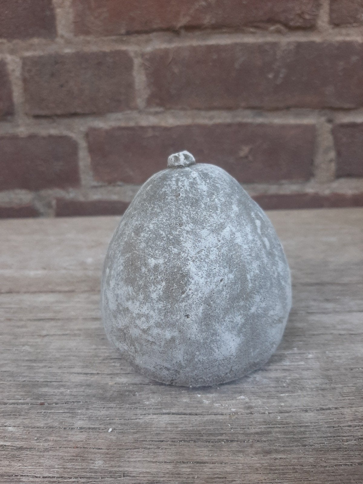 Pompoen betonnen beeld tuinbeeld beton beeldje, Ophalen of Verzenden