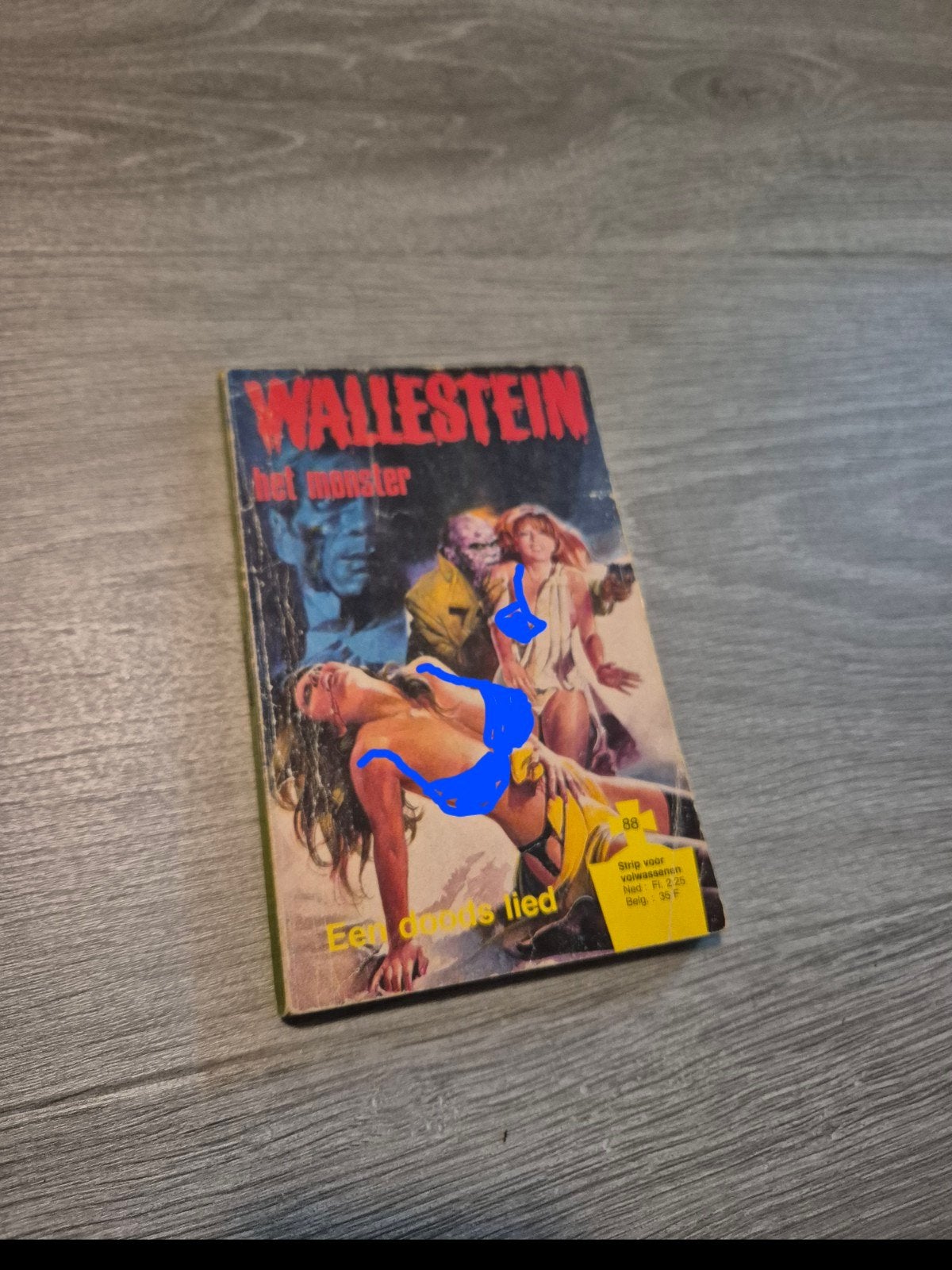 Lucifera en Wallestein: Vintage Erotische Strips, Ophalen of Verzenden, Gelezen, Onbekend, Nederland