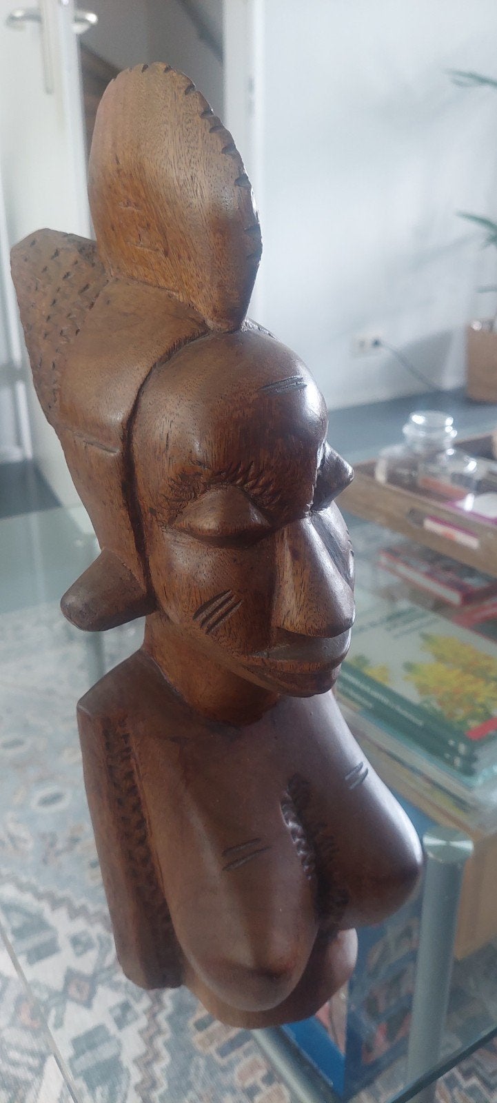 Afrikaans houten beeld, Ophalen of Verzenden