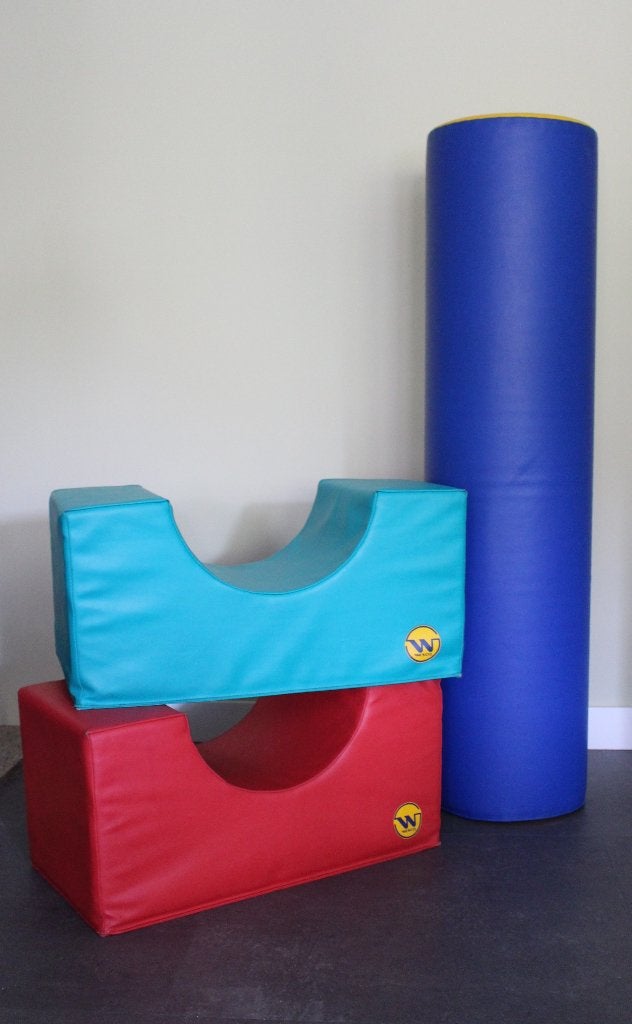 Wesco klimmateriaal, klimkussens, rol, speelkussens, Kinderen en Baby's, Ophalen, Gebruikt, Jongen of Meisje