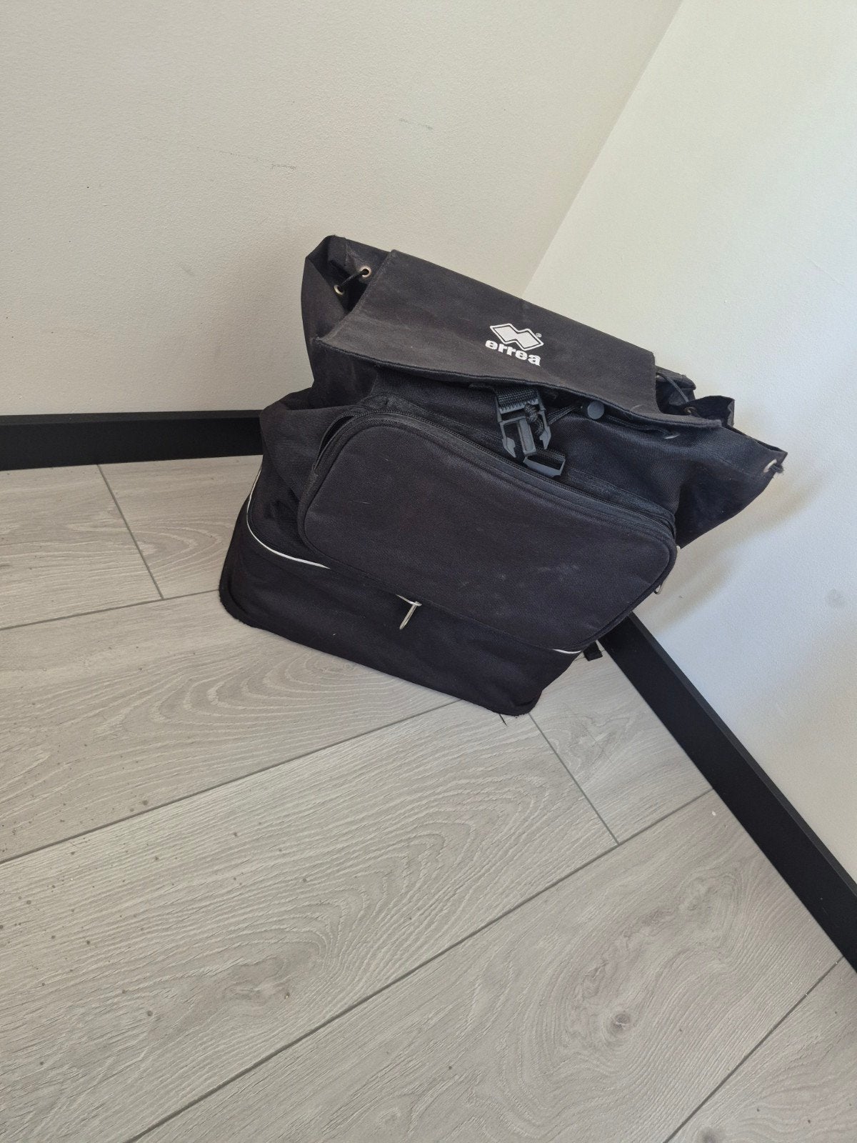 Zwarte Erreà sporttas, Ophalen of Verzenden, Gebruikt, Zwart, Overige merken