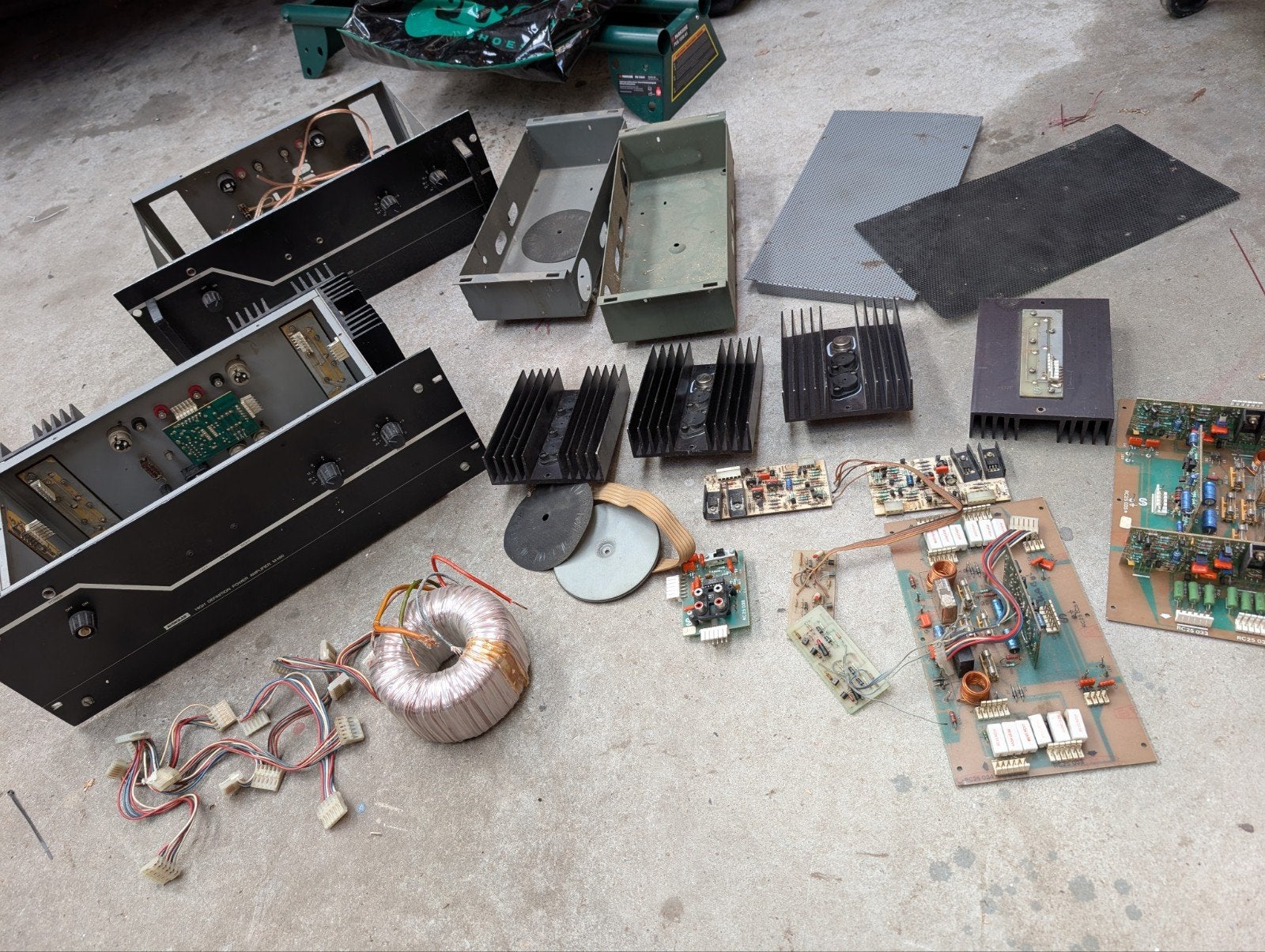 2x Audiolab M480 eindversterker in onderdelen/zelfbouw, Ophalen, Niet werkend, Stereo, Overige merken