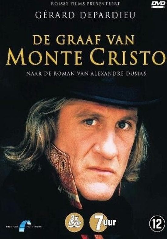 De Graaf van Monte Cristo - 3 disc - Gerard Depardieu, Vanaf 12 jaar, Verzenden, Zo goed als nieuw, Actie en Avontuur