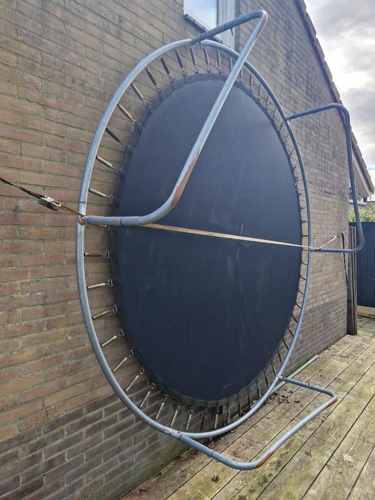 Gebruikte trampoline 3,50m, Kinderen en Baby's, Speelgoed | Buiten | Trampolines, Ophalen of Verzenden, Gebruikt