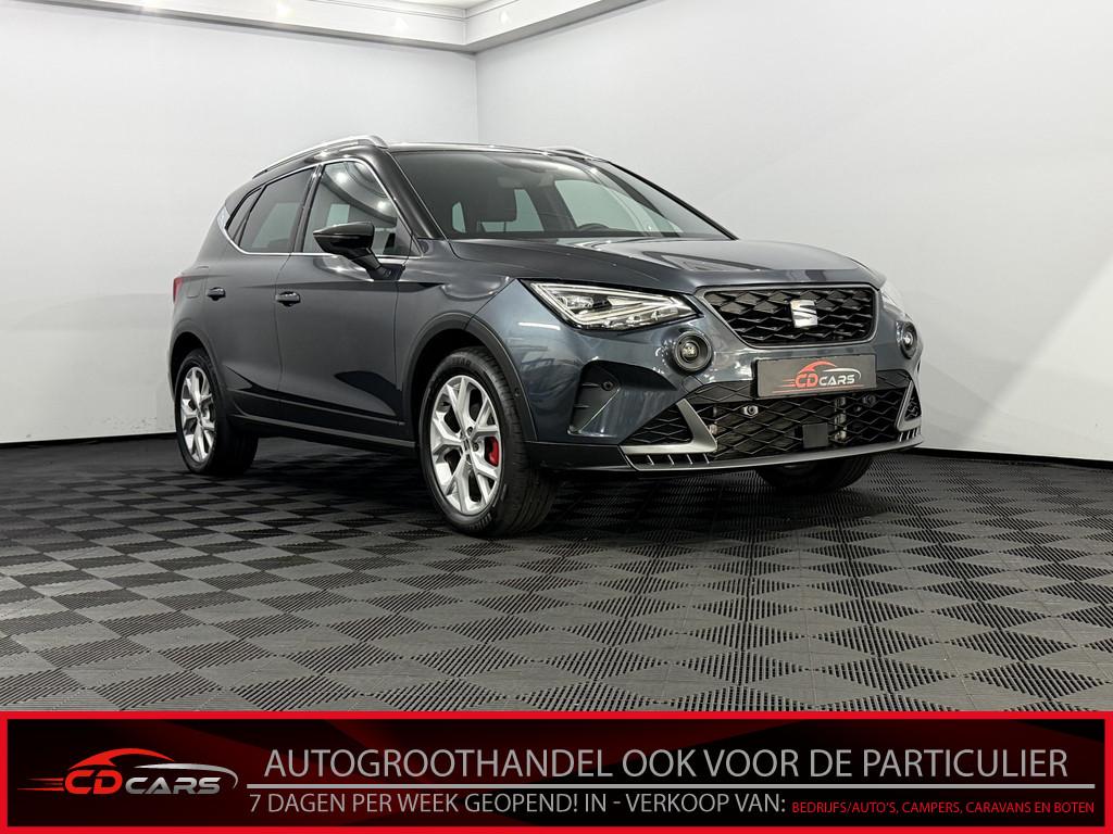 SEAT Arona 1.5 EcoTSI FR Business Connect Camera, Navi, Keyl, 1131 kg, Arona, 150 pk, Blauw