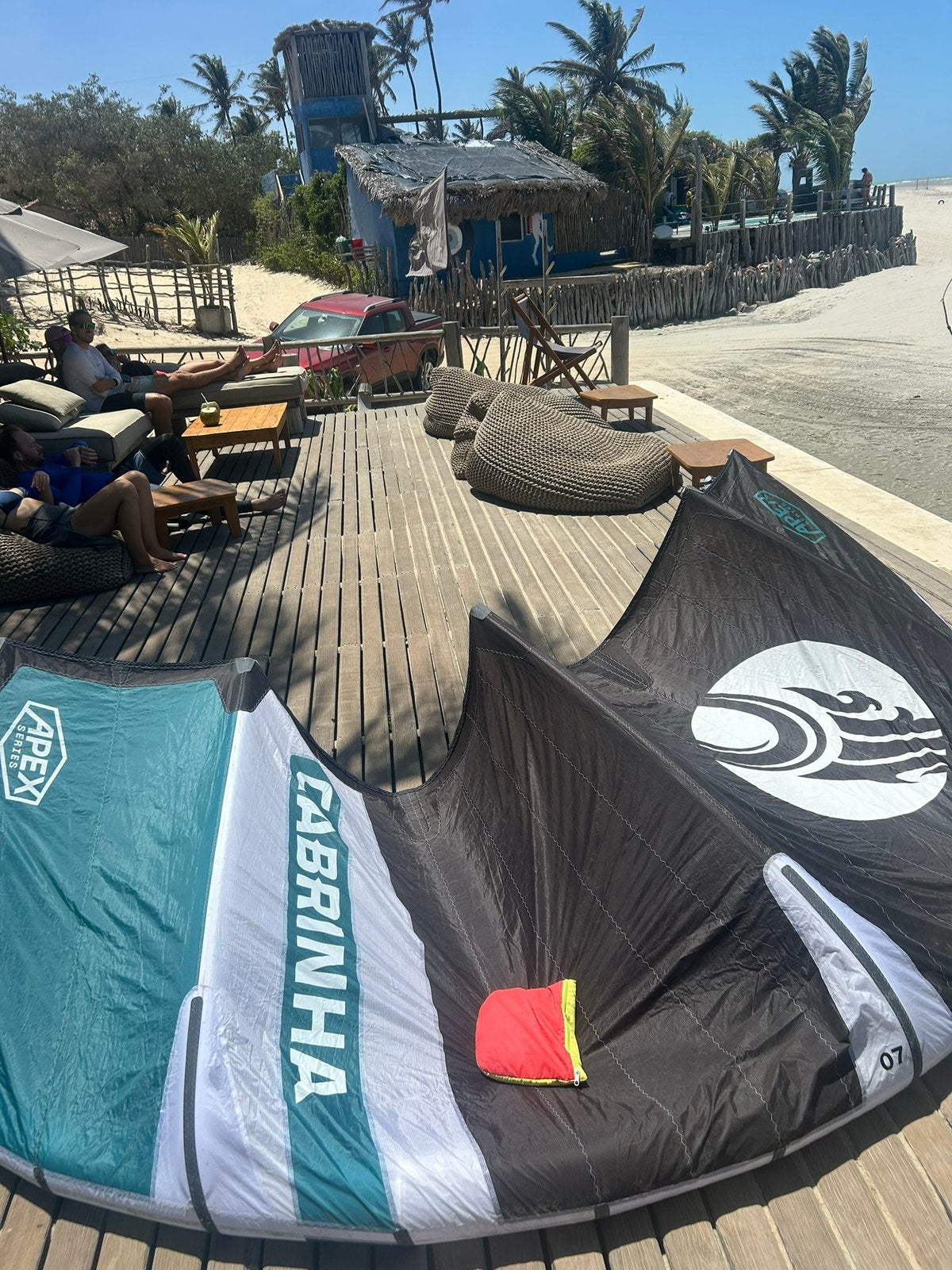 Cabrinha Nitro Apex 7m, Watersport en Boten, Kitesurfen, Geen board, Ophalen of Verzenden, Zo goed als nieuw