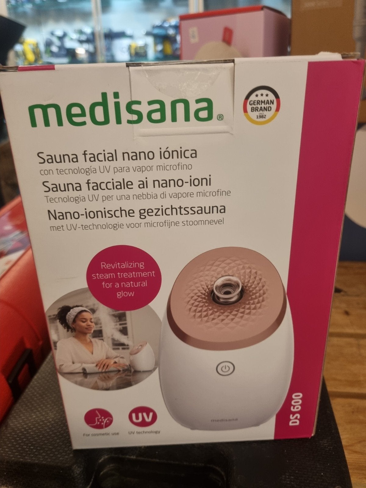 Medisana Nano-ionische Gezichtssauna DS 600, Ophalen, Nieuw, Haarverzorging