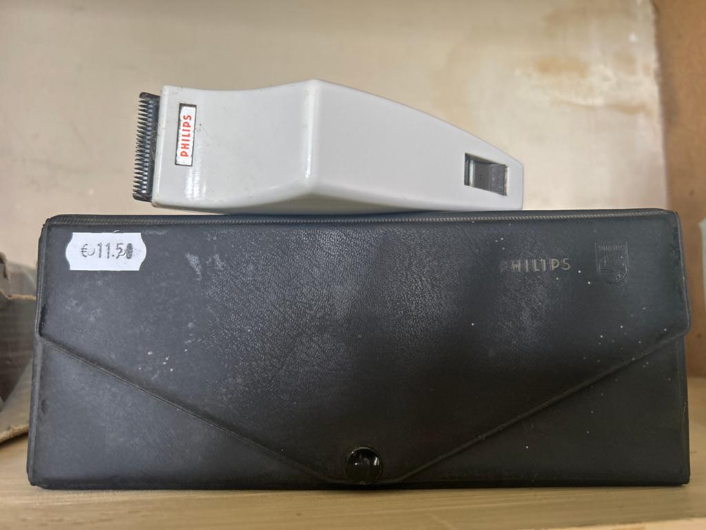 Vintage Philips tondeuse met etui - Werkt nog!, Muziek en Instrumenten, Ophalen of Verzenden, Zo goed als nieuw