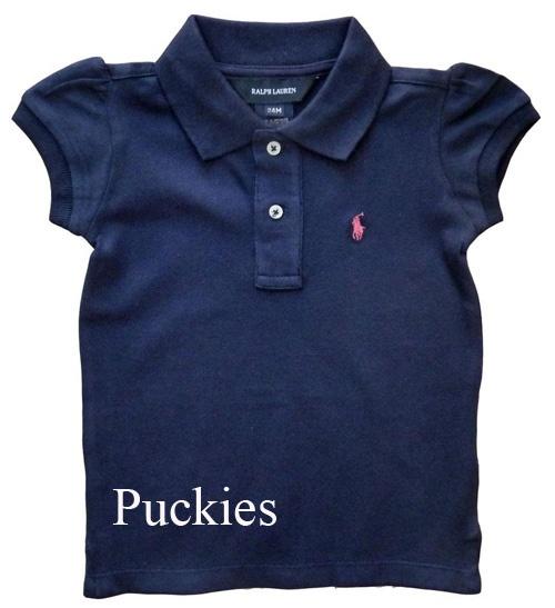 Donkerblauwe Ralph Lauren polo maat 74 / 12M NIEUW, Meisje, Nieuw, Ophalen of Verzenden, Ralph Lauren