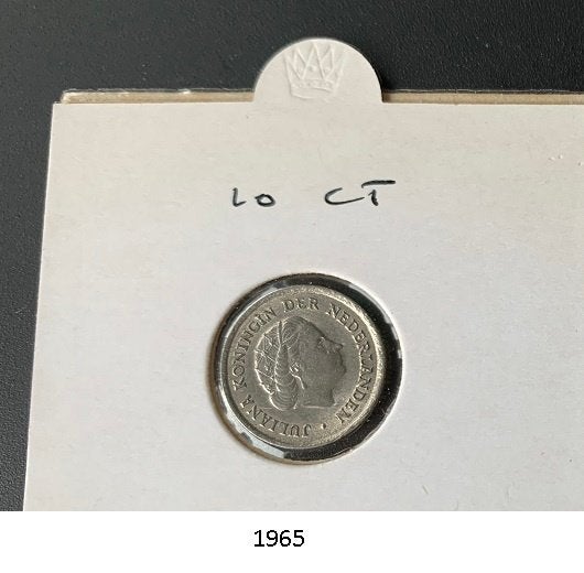 Munten Nederland 10 cent juliana div jaartallen, Ophalen of Verzenden, Koningin Juliana, 10 cent, Losse munt