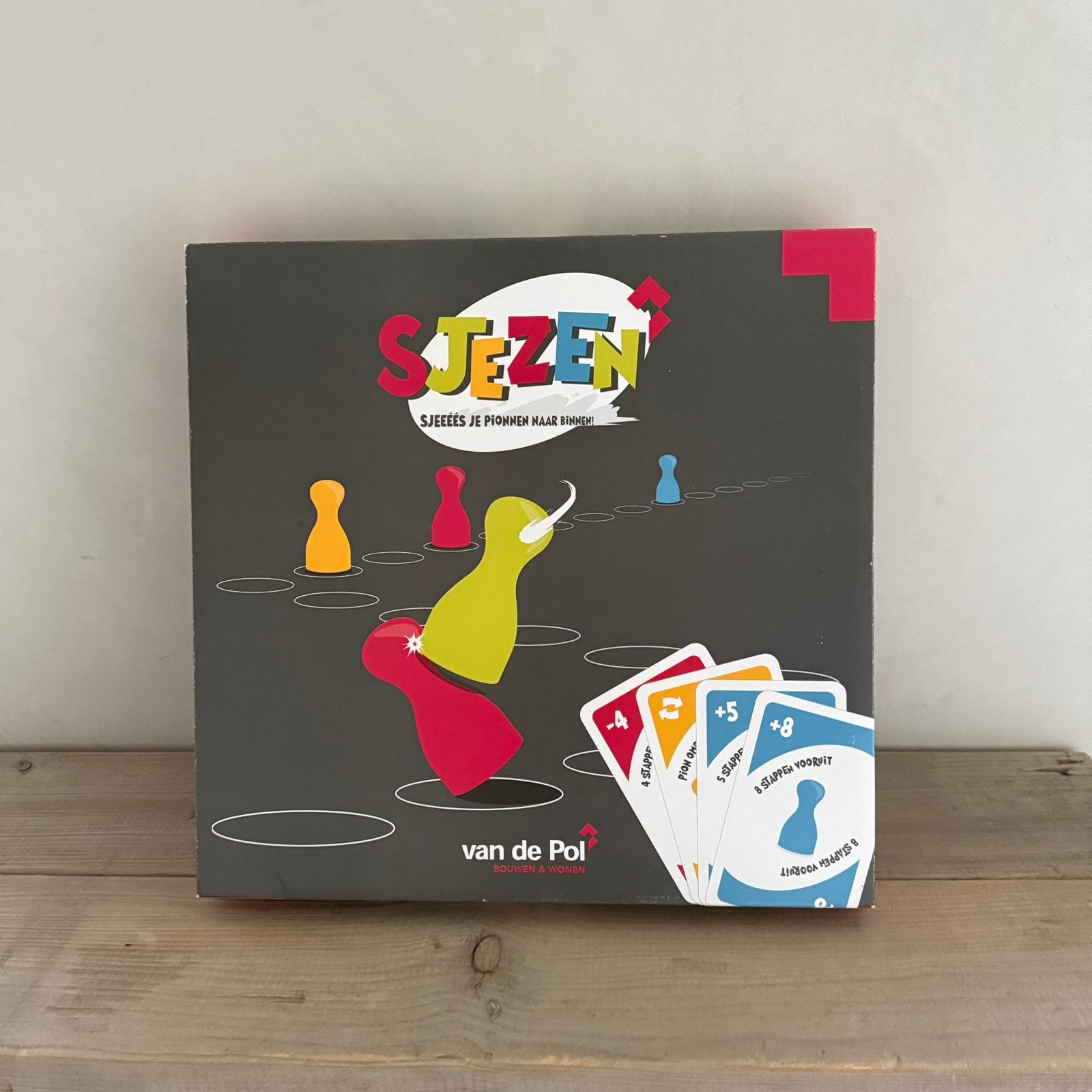 Bordspel Sjezen soort mens erger je niet gezelschapsspel, Hobby en Vrije tijd, Ophalen of Verzenden, Zo goed als nieuw