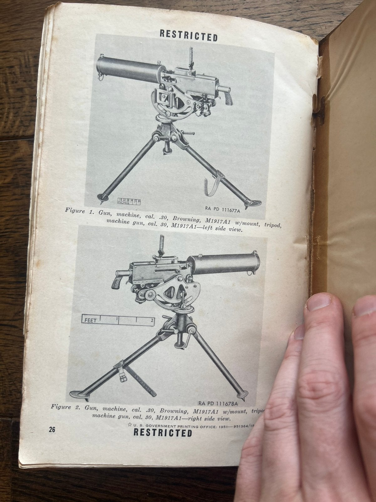 WO2 Korea Amerikaans voorschrift .30 cal m19171 a1 tripod, Verzamelen, Militaria | Tweede Wereldoorlog, Amerika, Verzenden