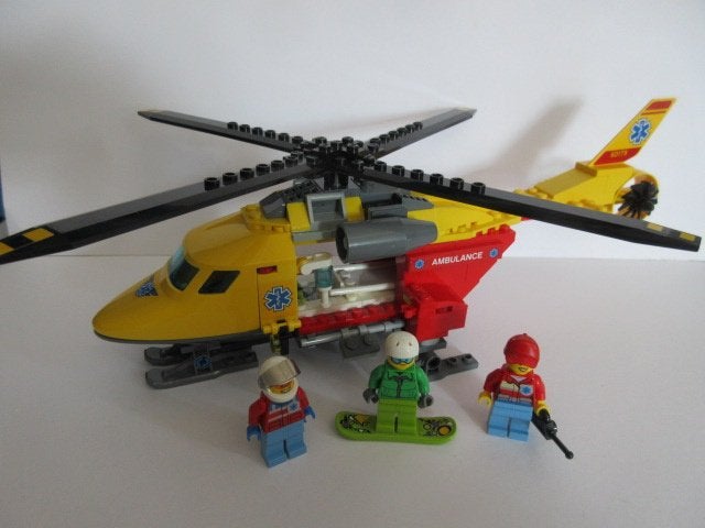 60179 City, Ambulance Helicopter, City, Lego, Ophalen of Verzenden, Zo goed als nieuw