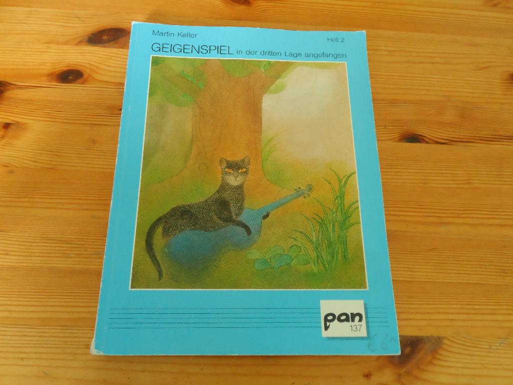 Geigenspiel heft 2 - martin keller, Muziek en Instrumenten, Bladmuziek, Gebruikt, Ophalen of Verzenden, Viool of Altviool, Artiest of Componist