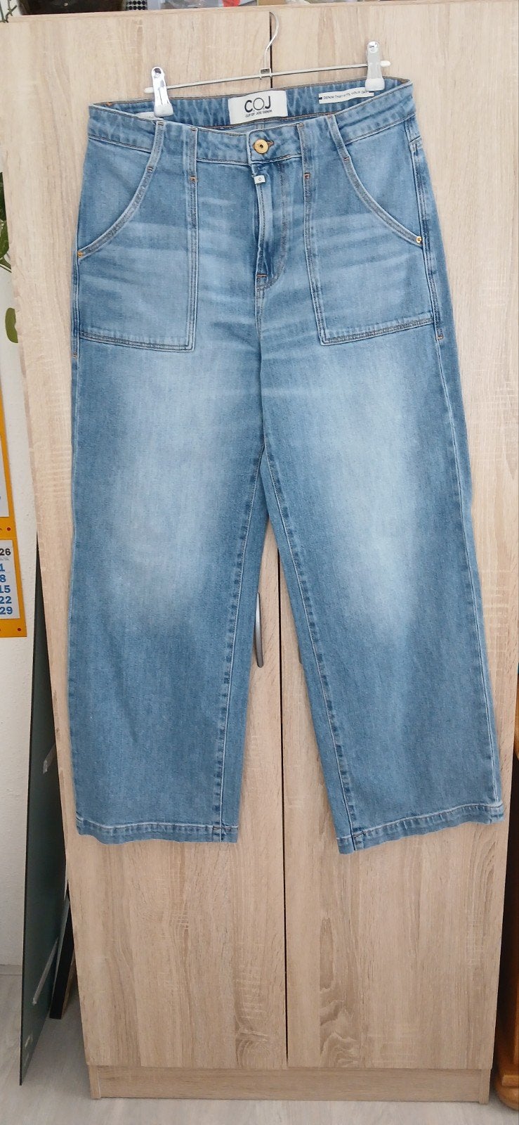 nieuwe cup of joe wijde pijp lulu jeans mt 30, Ophalen of Verzenden, Nieuw, Blauw