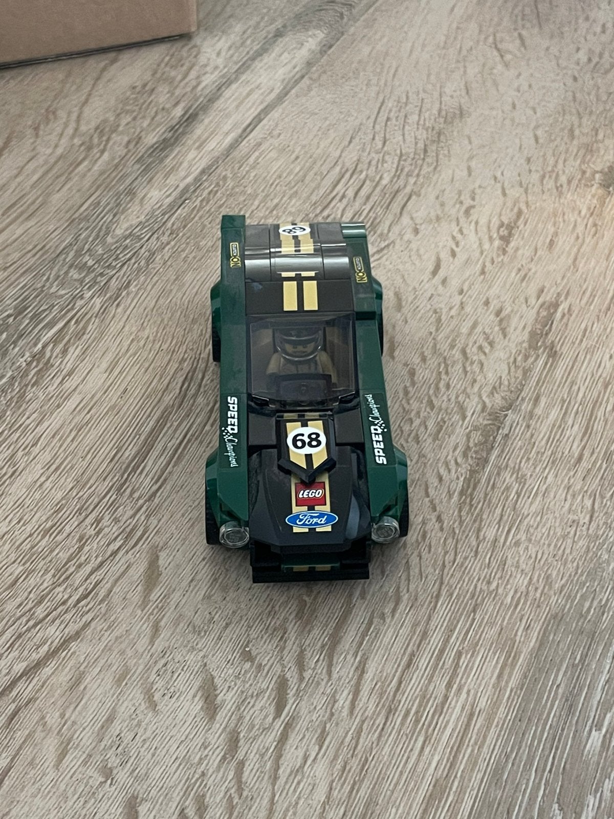 Lego champions groene mustang, G1, Ophalen of Verzenden, Zo goed als nieuw