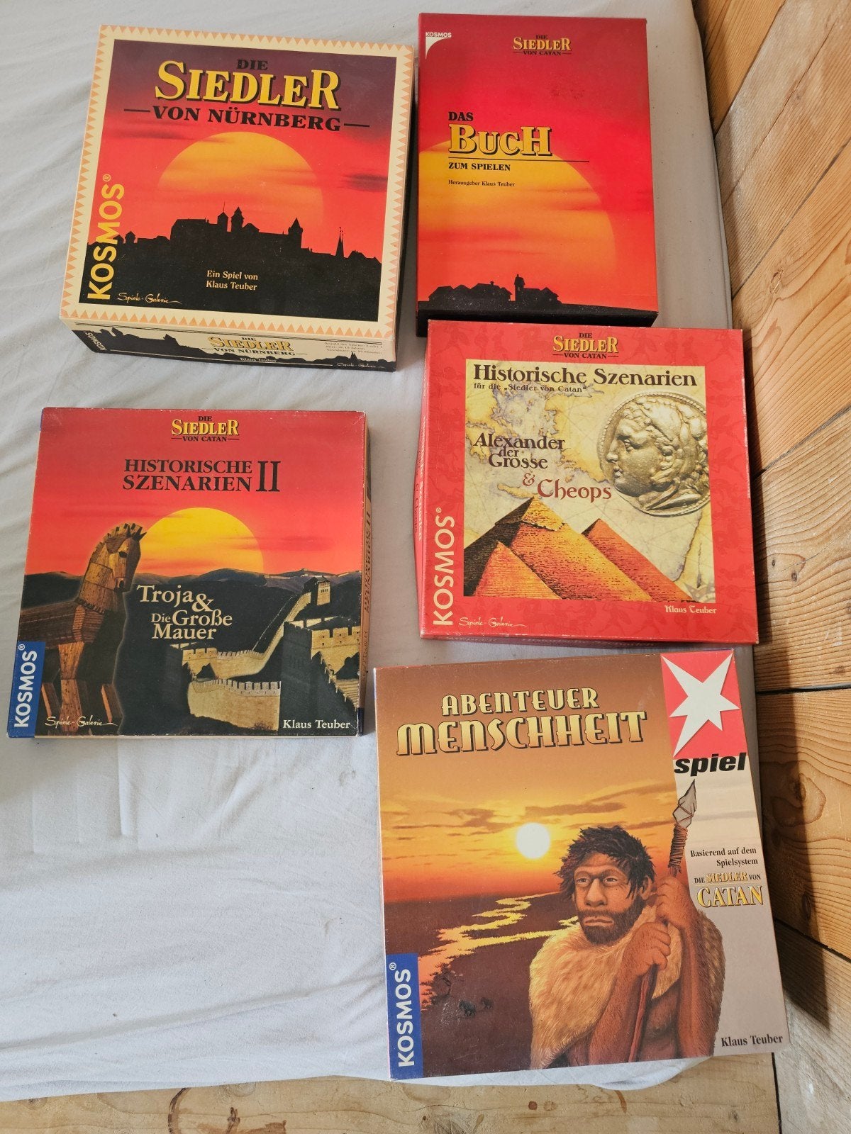 De Siedler van Catan Uitbreidingen & Boek, Hobby en Vrije tijd, Gezelschapsspellen | Bordspellen, Vijf spelers of meer, Ophalen of Verzenden