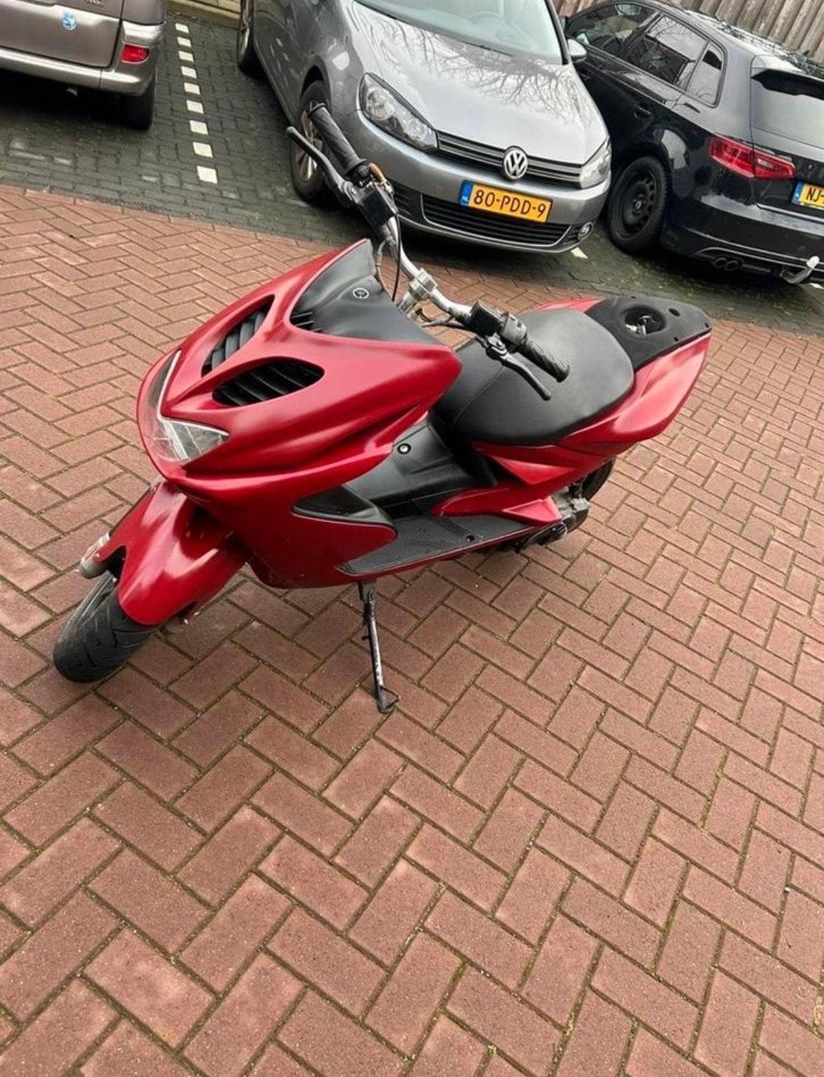 Aerox 70cc, Fietsen en Brommers, Tweetakt, Gebruikt, Aerox, Maximaal 45 km/u