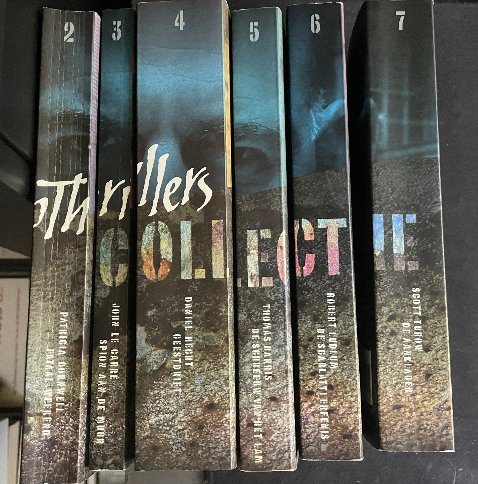 Thrillers Collectie - 6 boeken van bekende auteurs, Ophalen of Verzenden, Gelezen, Europa overig